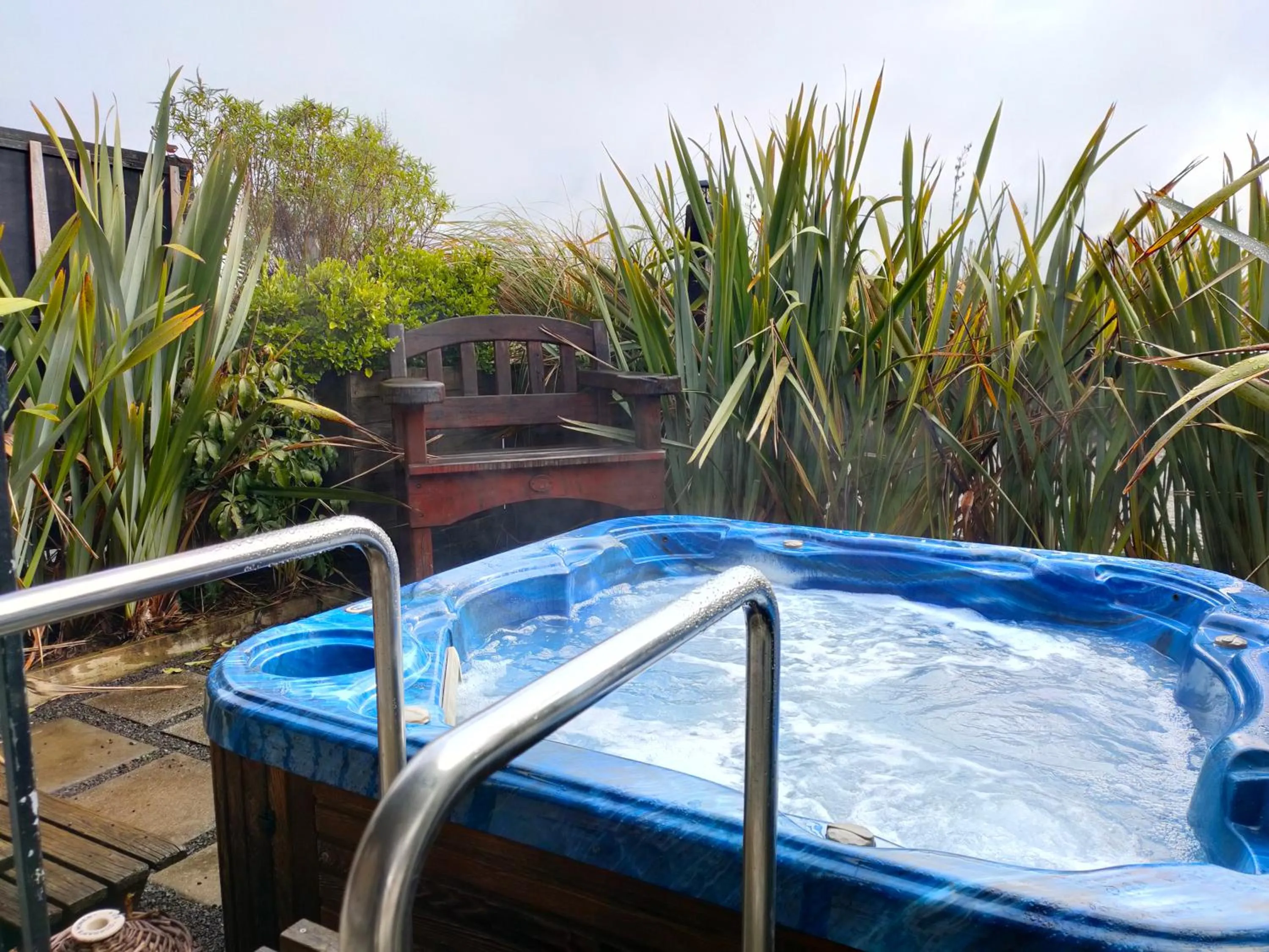 Hot Tub in Tongariro Boutique B&B