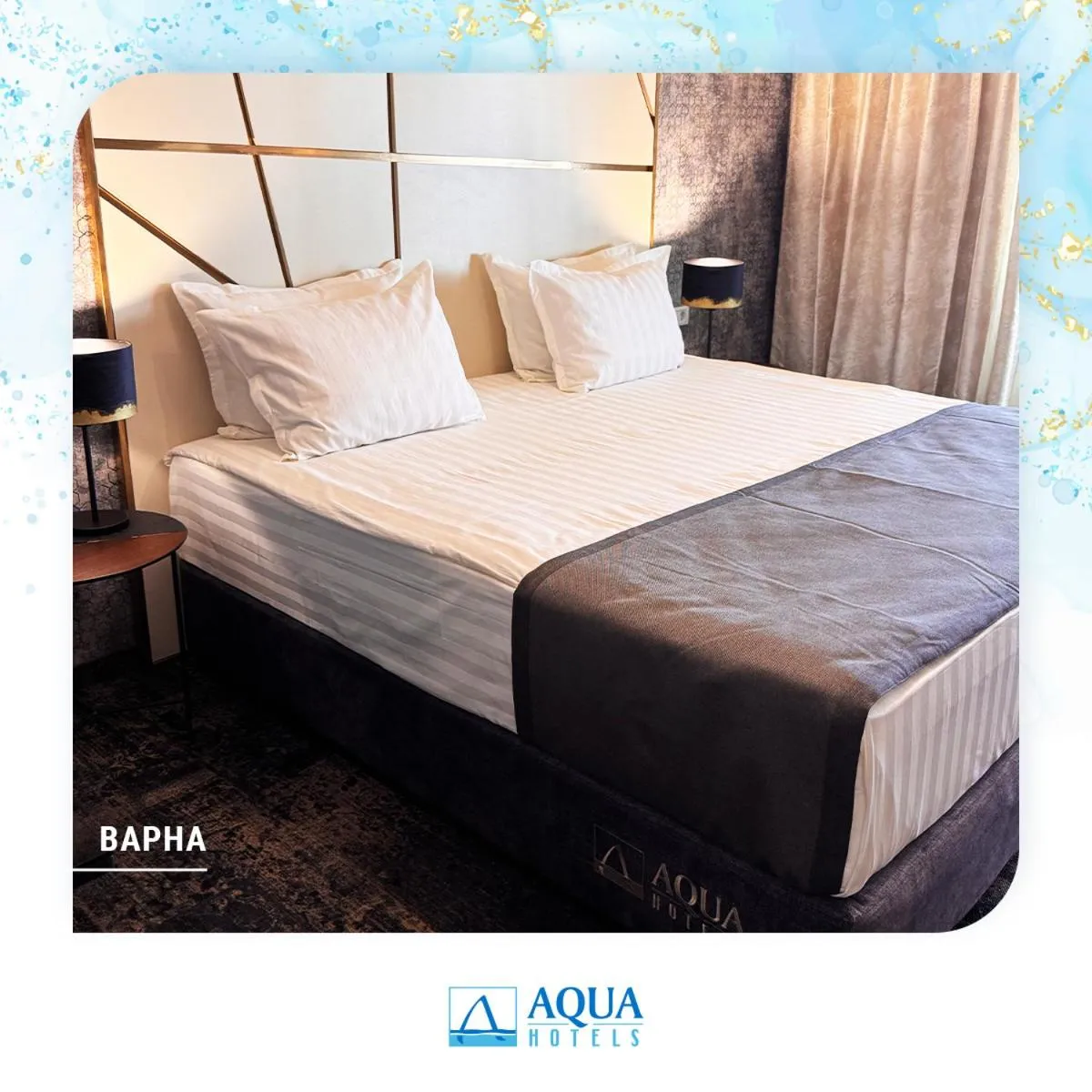 Bedroom, Bed in Aqua Hotel