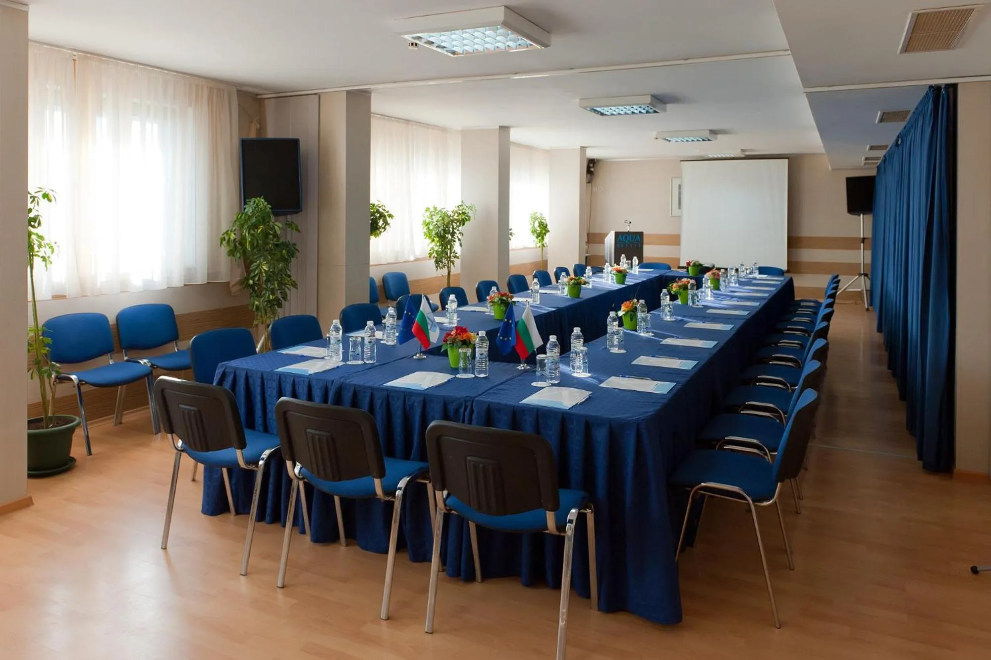 Property building in Aqua Hotel