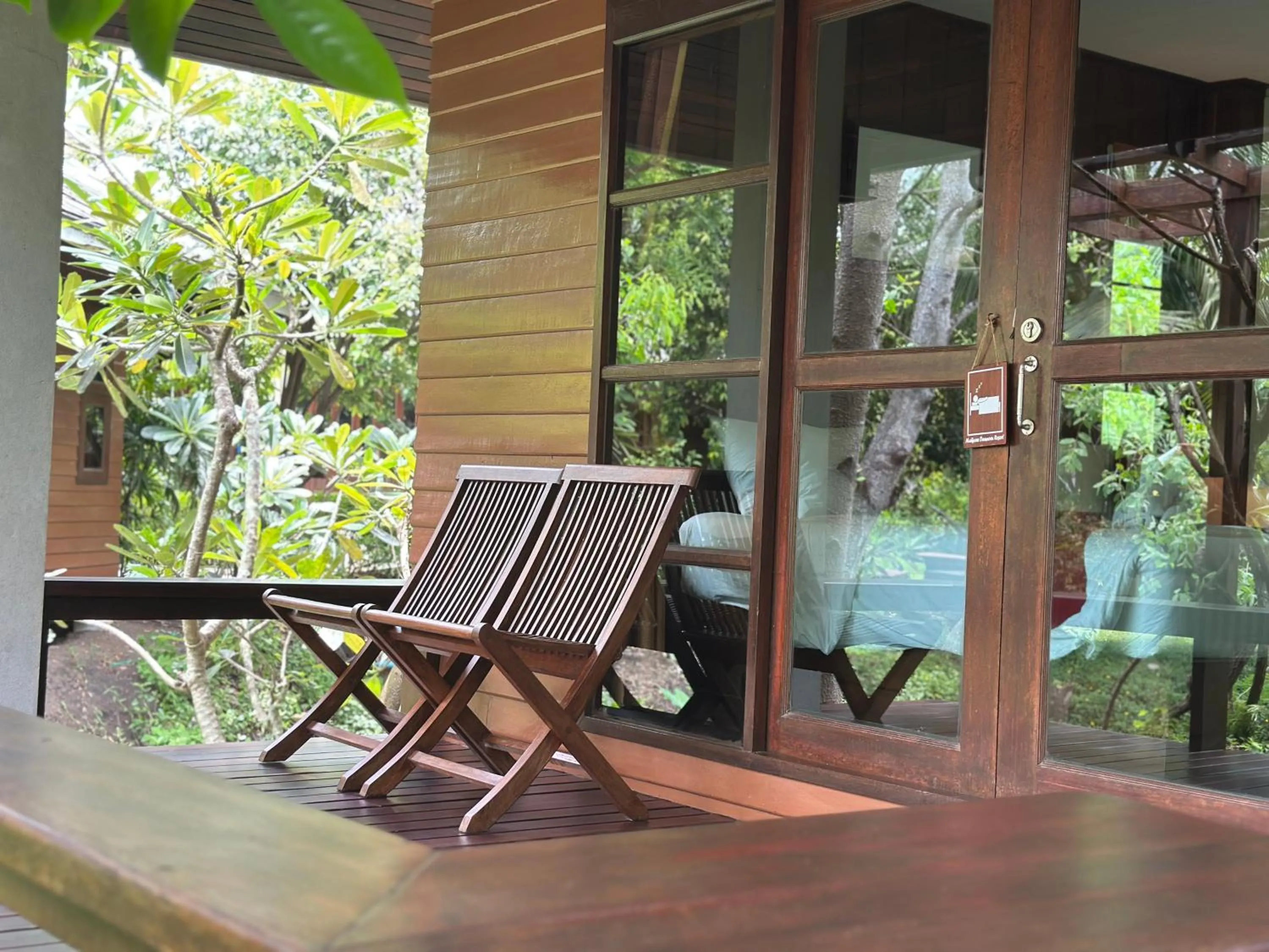 Balcony/Terrace in Maikaew Damnoen Resort