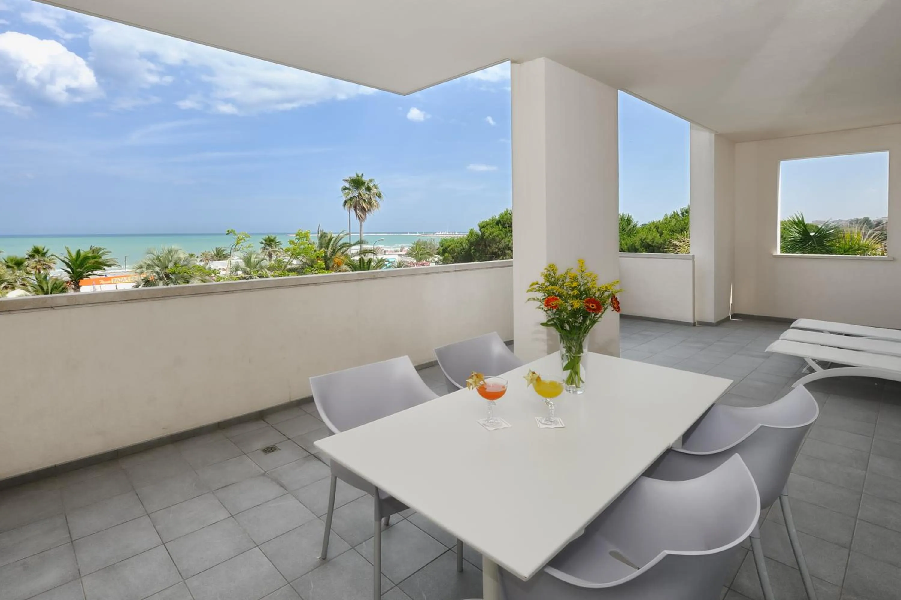 Balcony/Terrace in Valentino SPA Resort