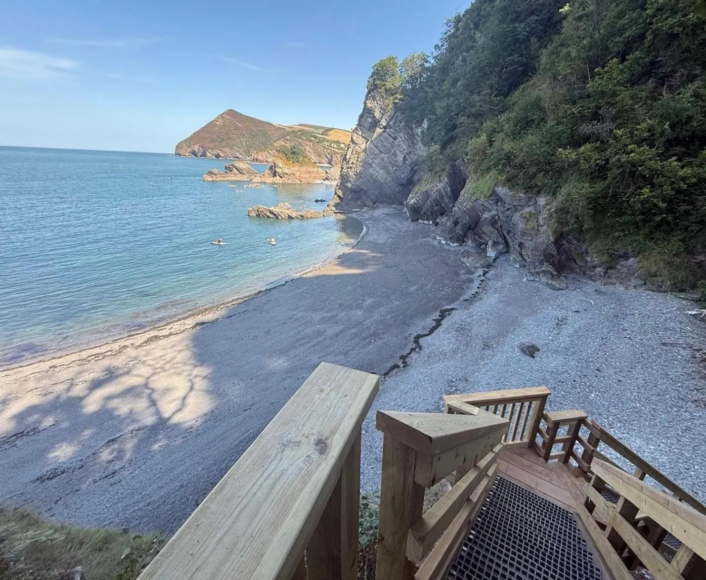 Beach in Sandy Cove Hotel