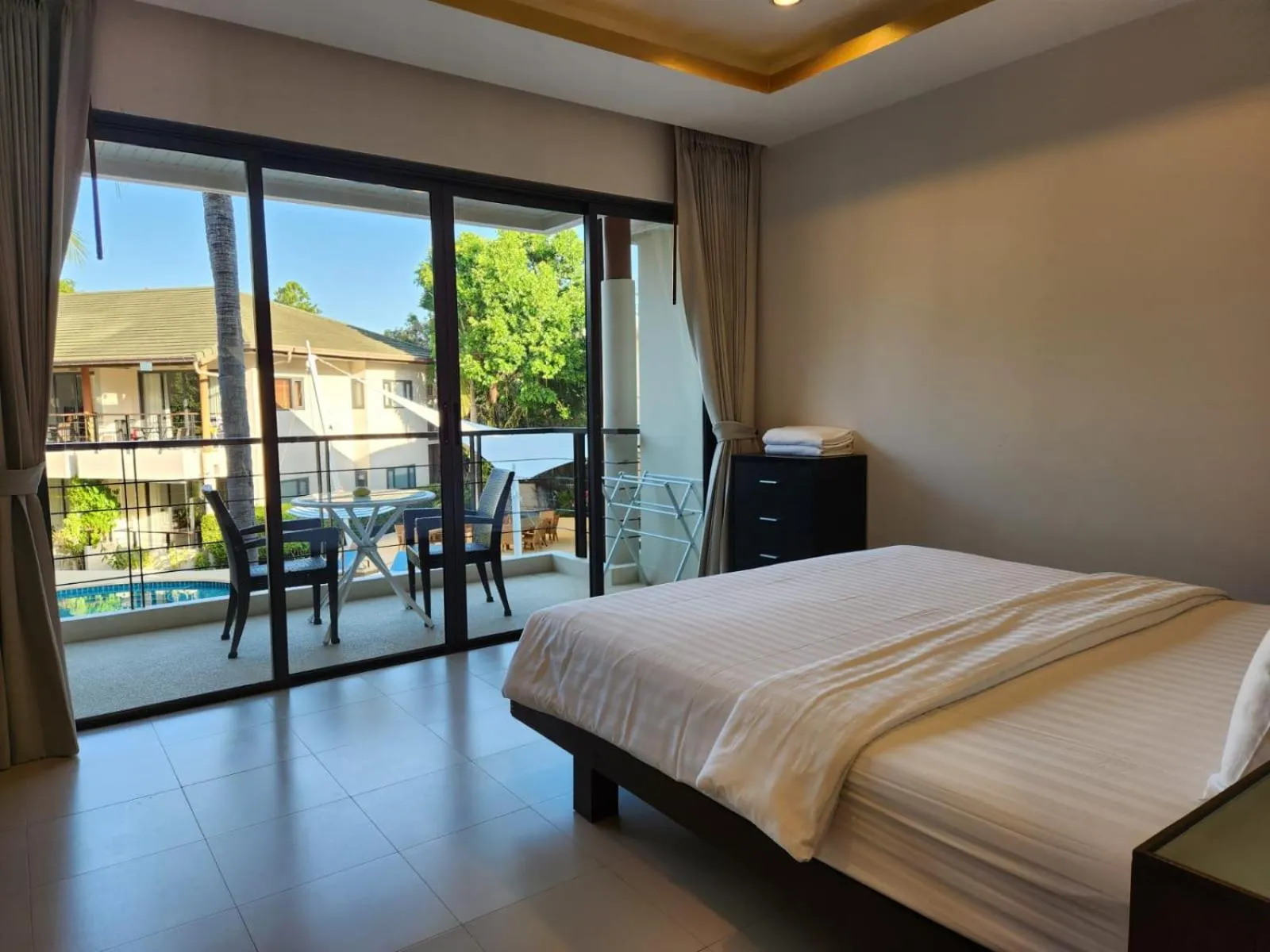 Patio, Bed in TSE Residence [by Samui Emerald]