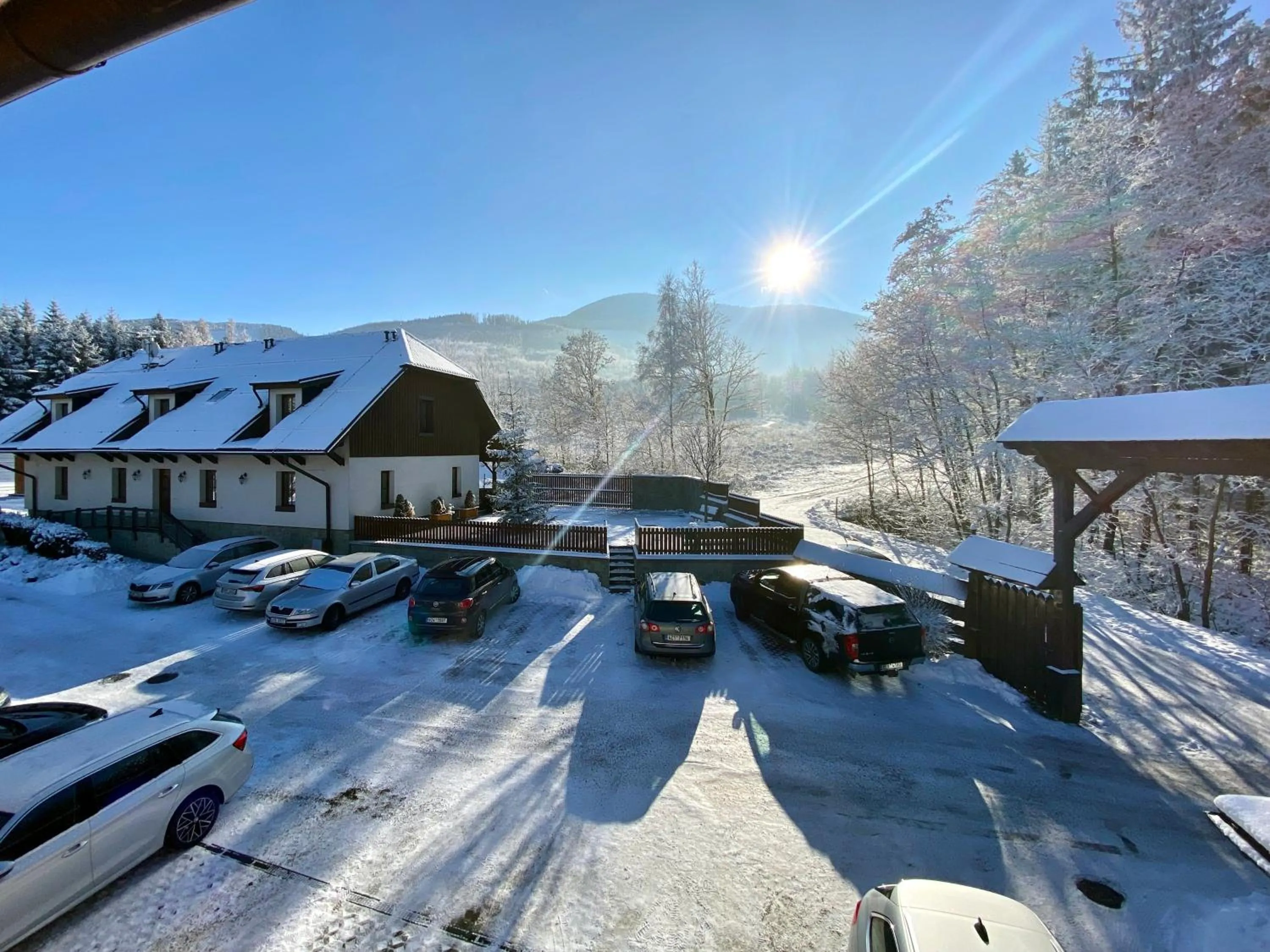 Property building in Hotel Na Dolině