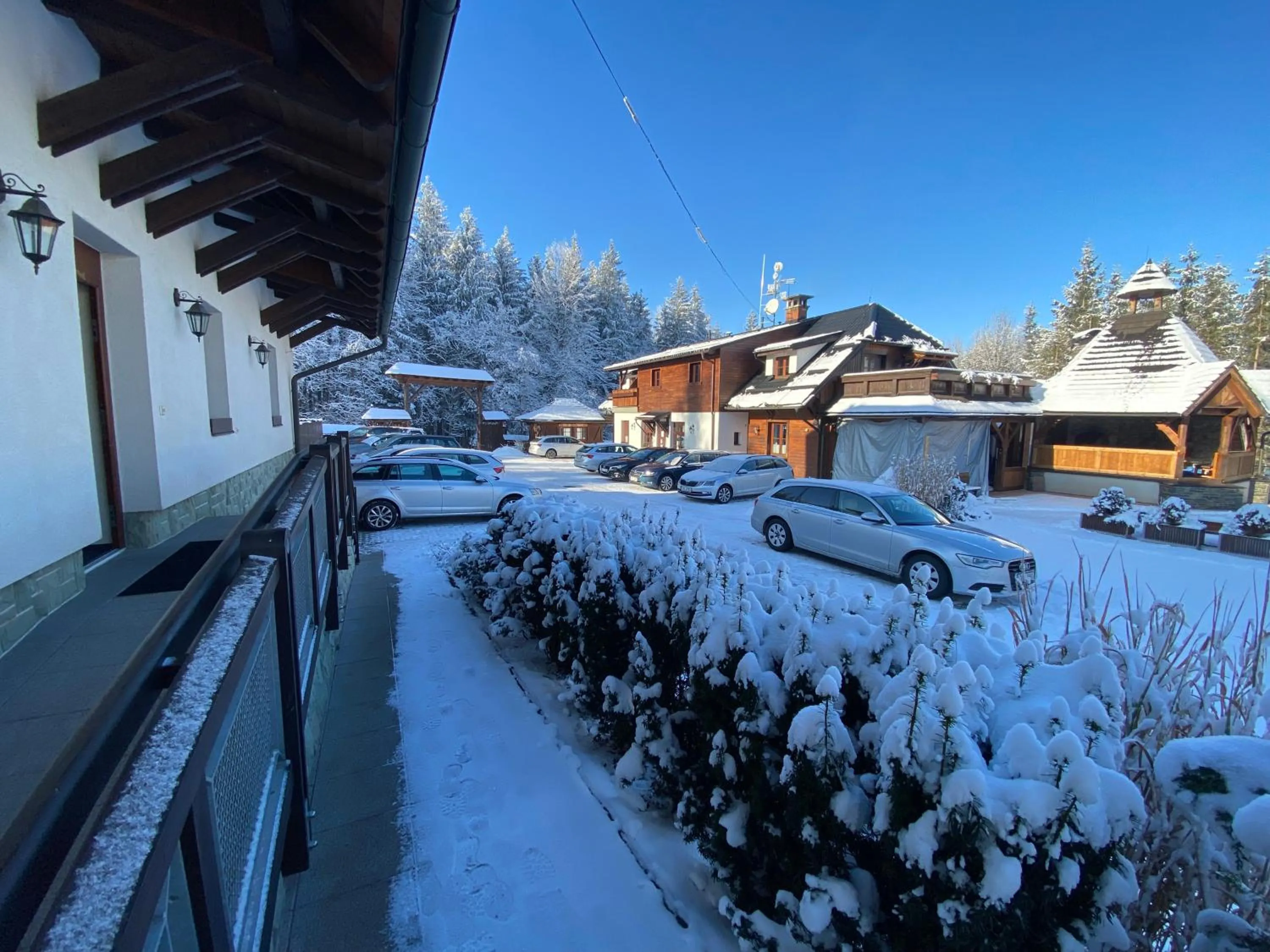 Property building in Hotel Na Dolině