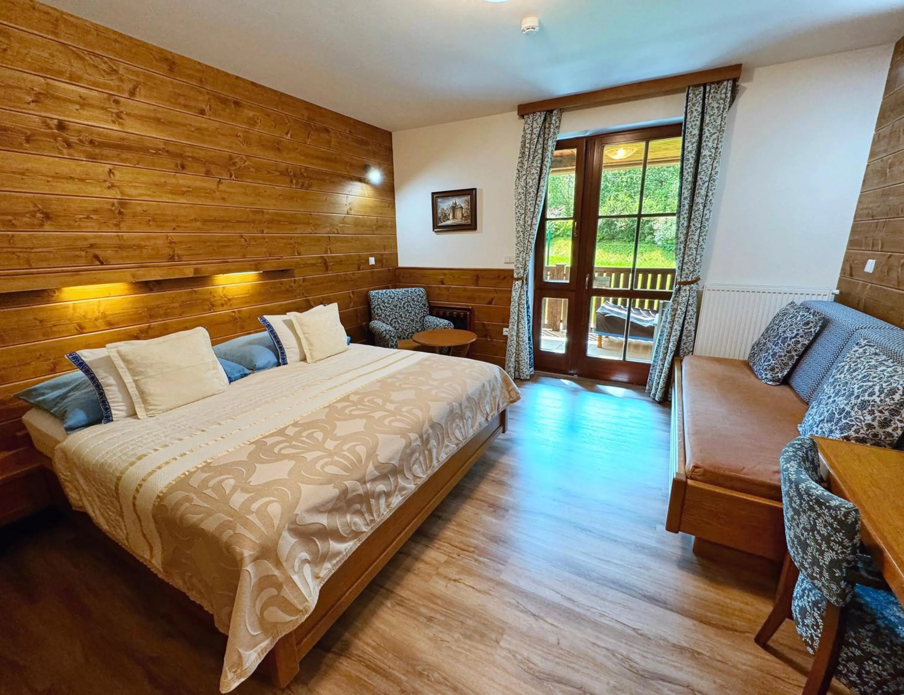 Bed in Hotel Na Dolině