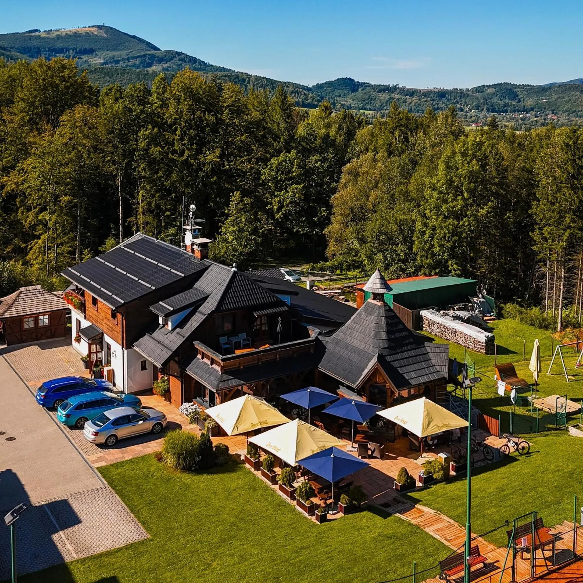 Property building in Hotel Na Dolině