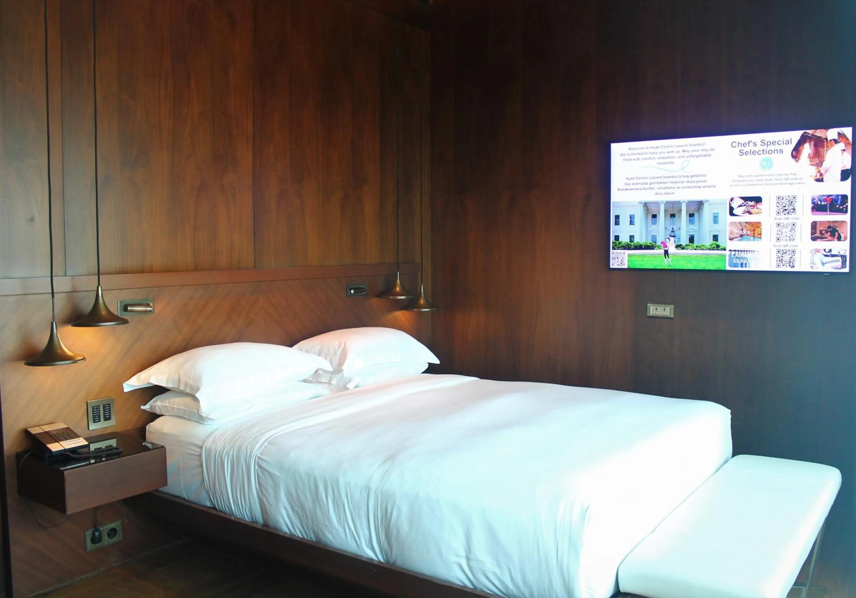 Bed in Hyatt Centric Levent Istanbul