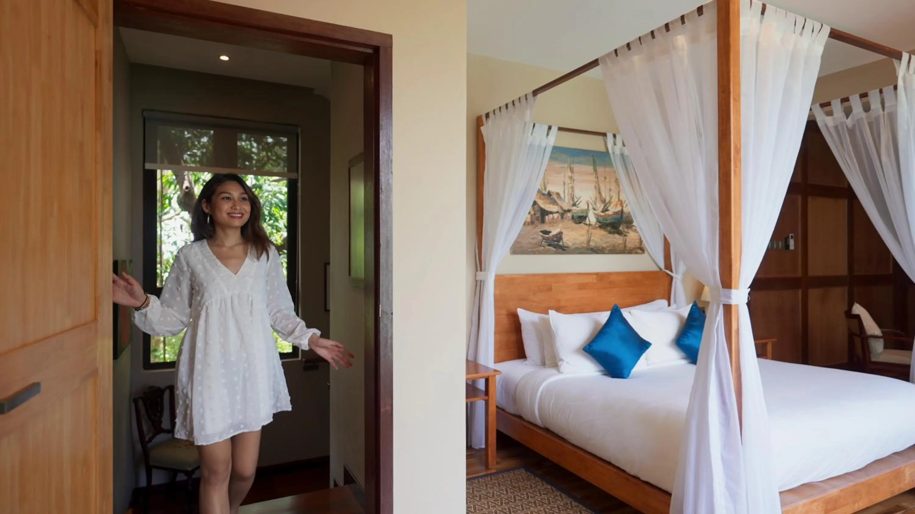 Bedroom, Bed in Ambong Pool Villas - Private Pool