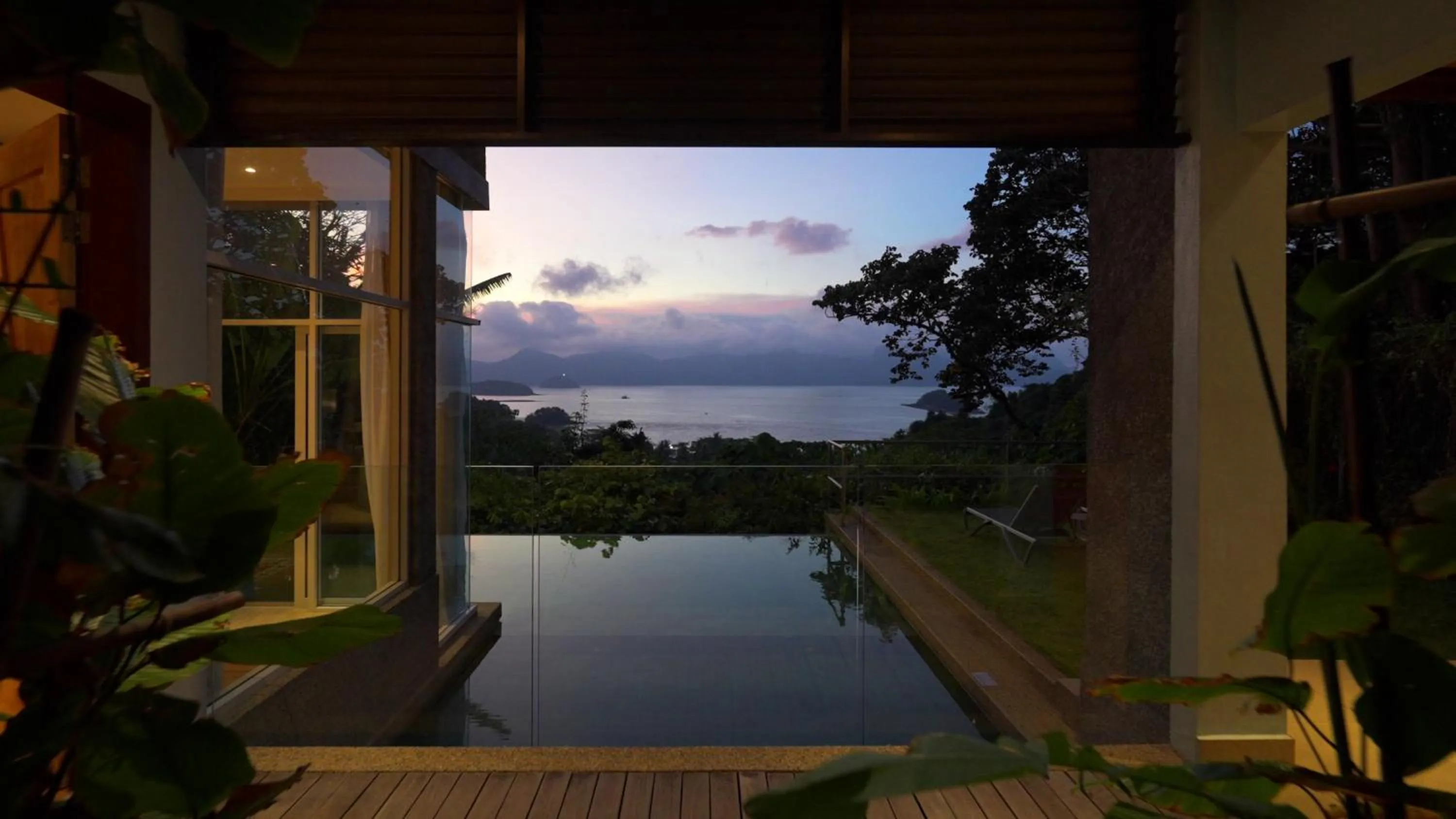 Sea view in Ambong Pool Villas - Private Pool