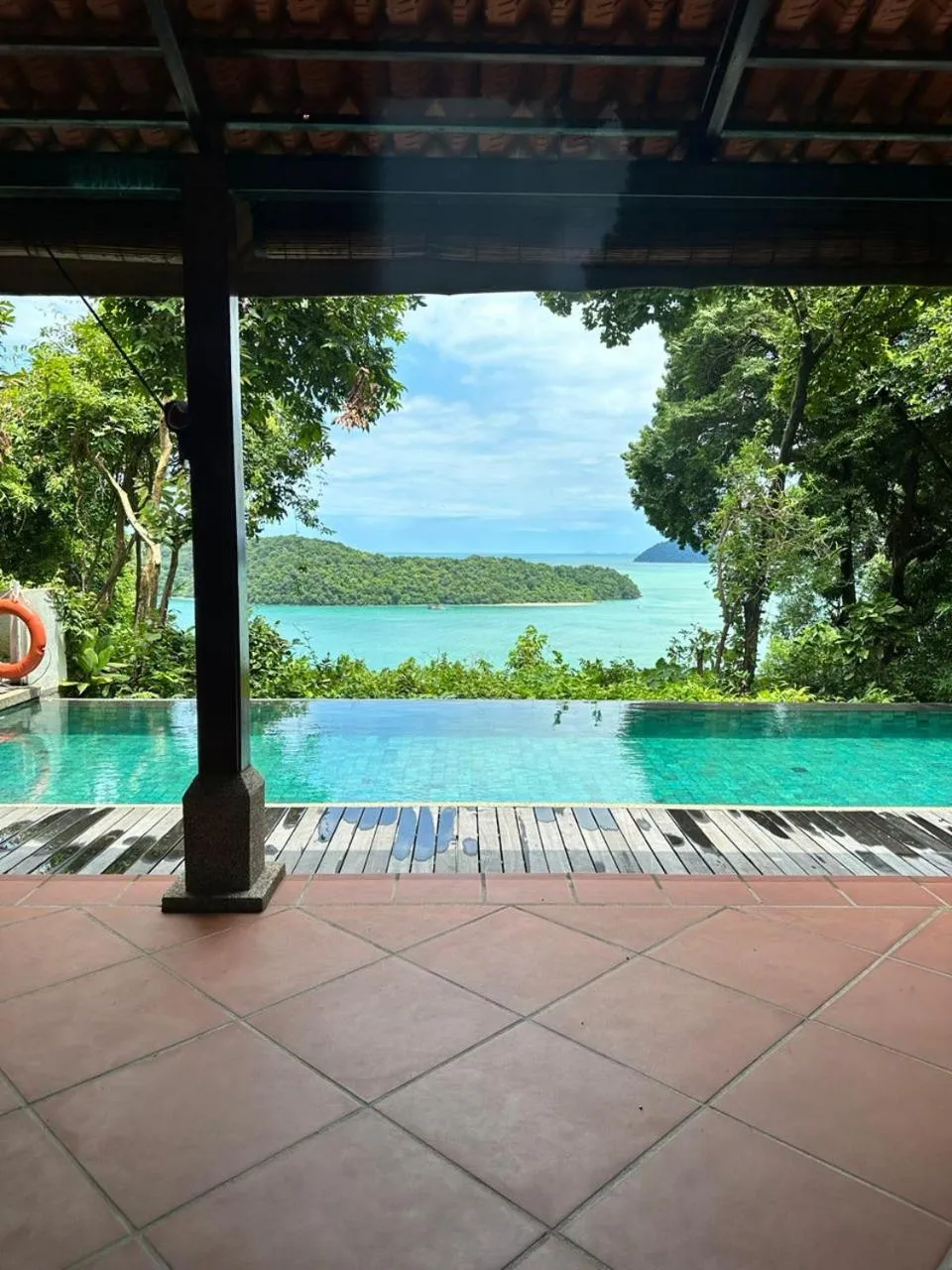 Sea view in Ambong Pool Villas - Private Pool