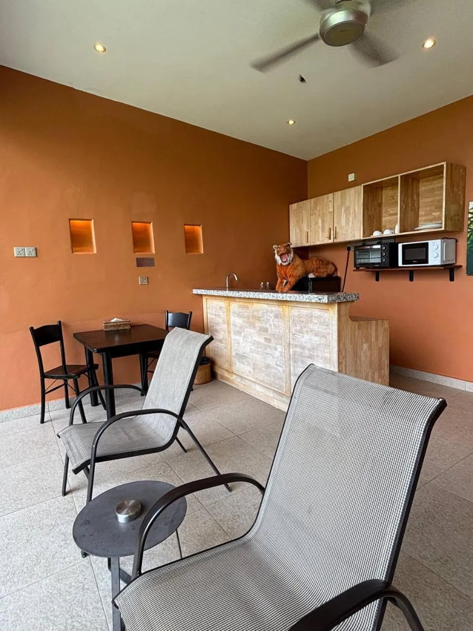 Kitchen or kitchenette in Ambong Pool Villas - Private Pool