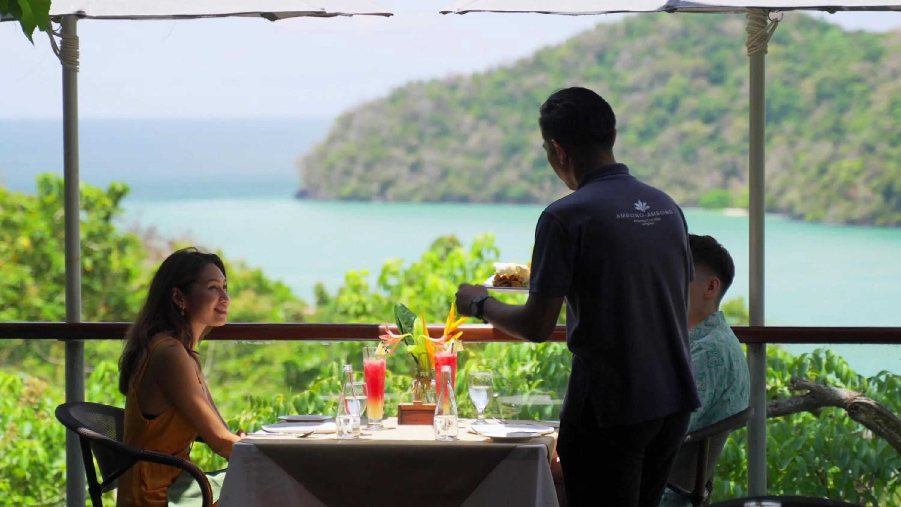 Restaurant/places to eat in Ambong Pool Villas - Private Pool