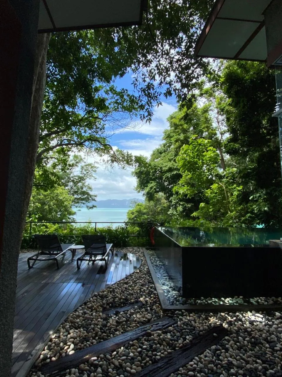 Sea view in Ambong Pool Villas - Private Pool