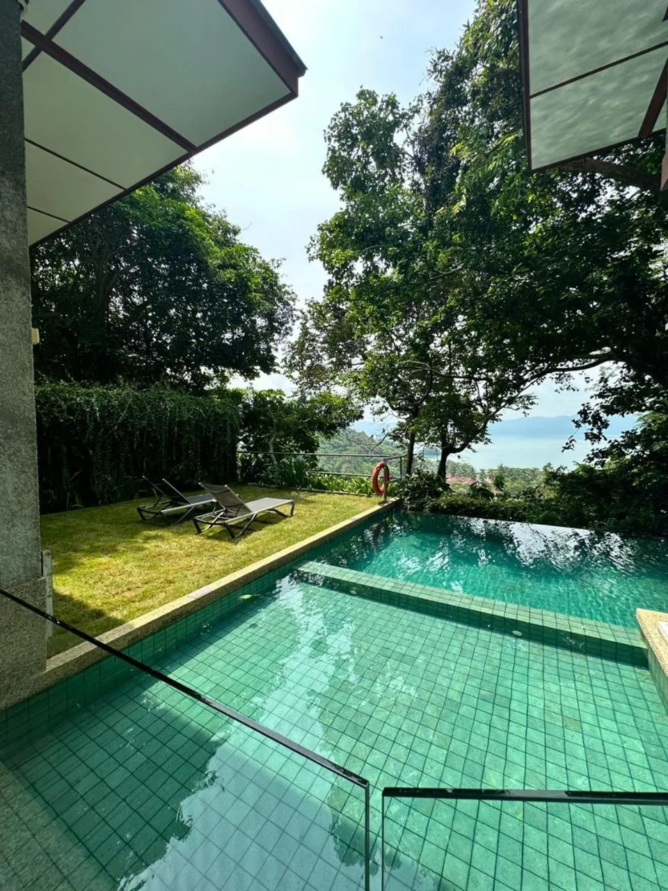 Pool view in Ambong Pool Villas - Private Pool