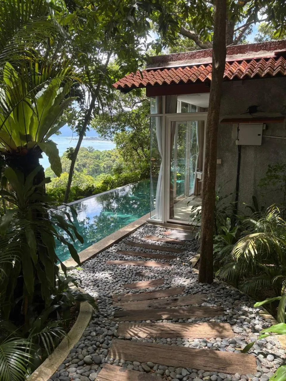 Balcony/Terrace in Ambong Pool Villas - Private Pool