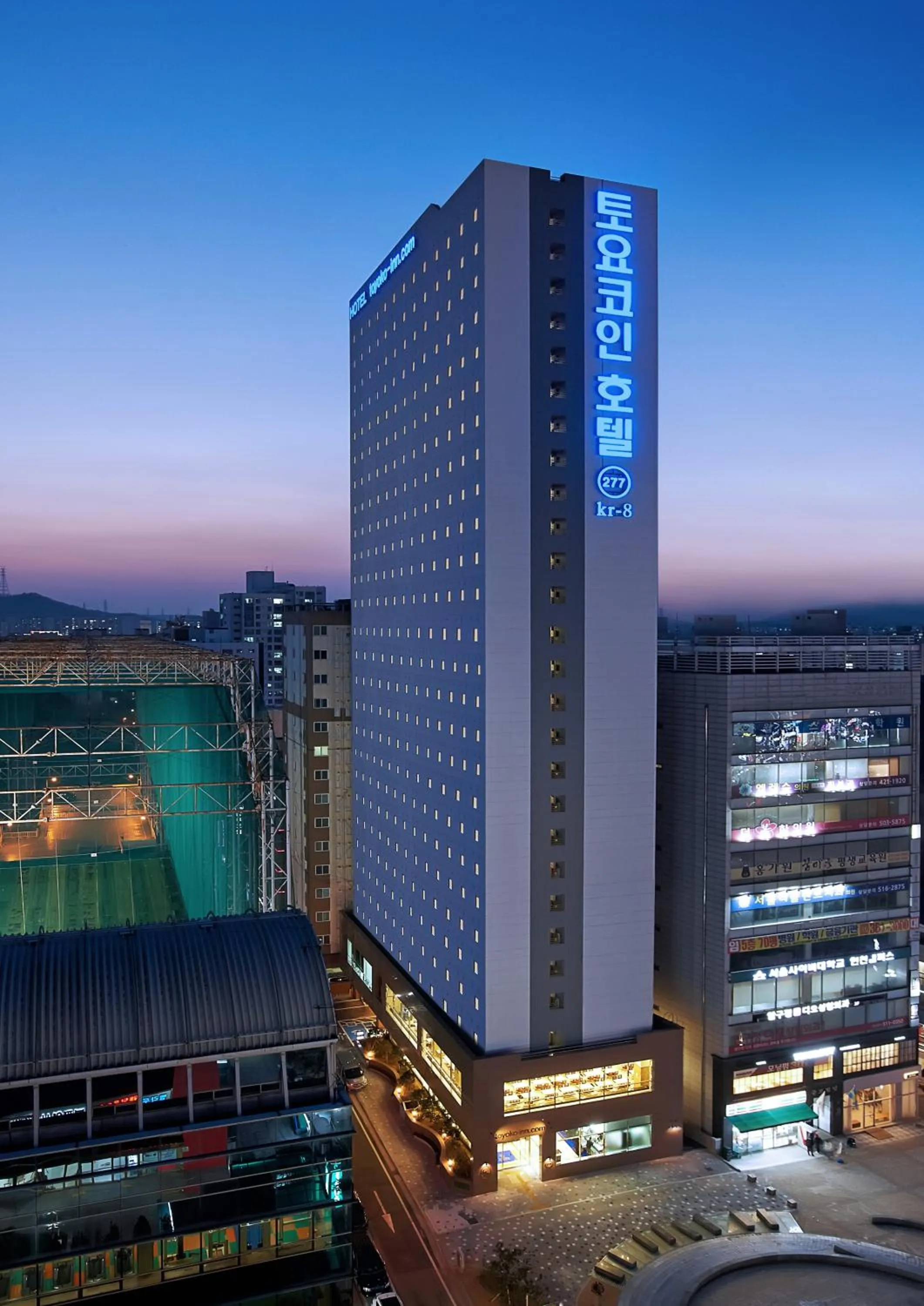 Facade/entrance in Toyoko Inn Incheon Bupyeong