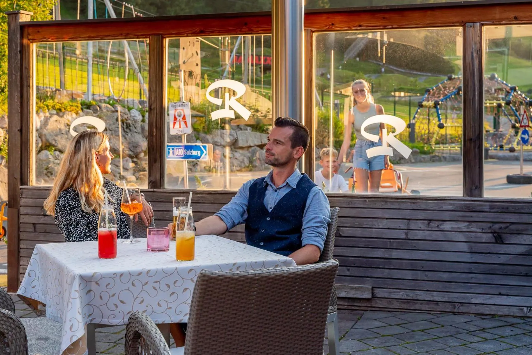 Restaurant/places to eat in Hotel Riederalm