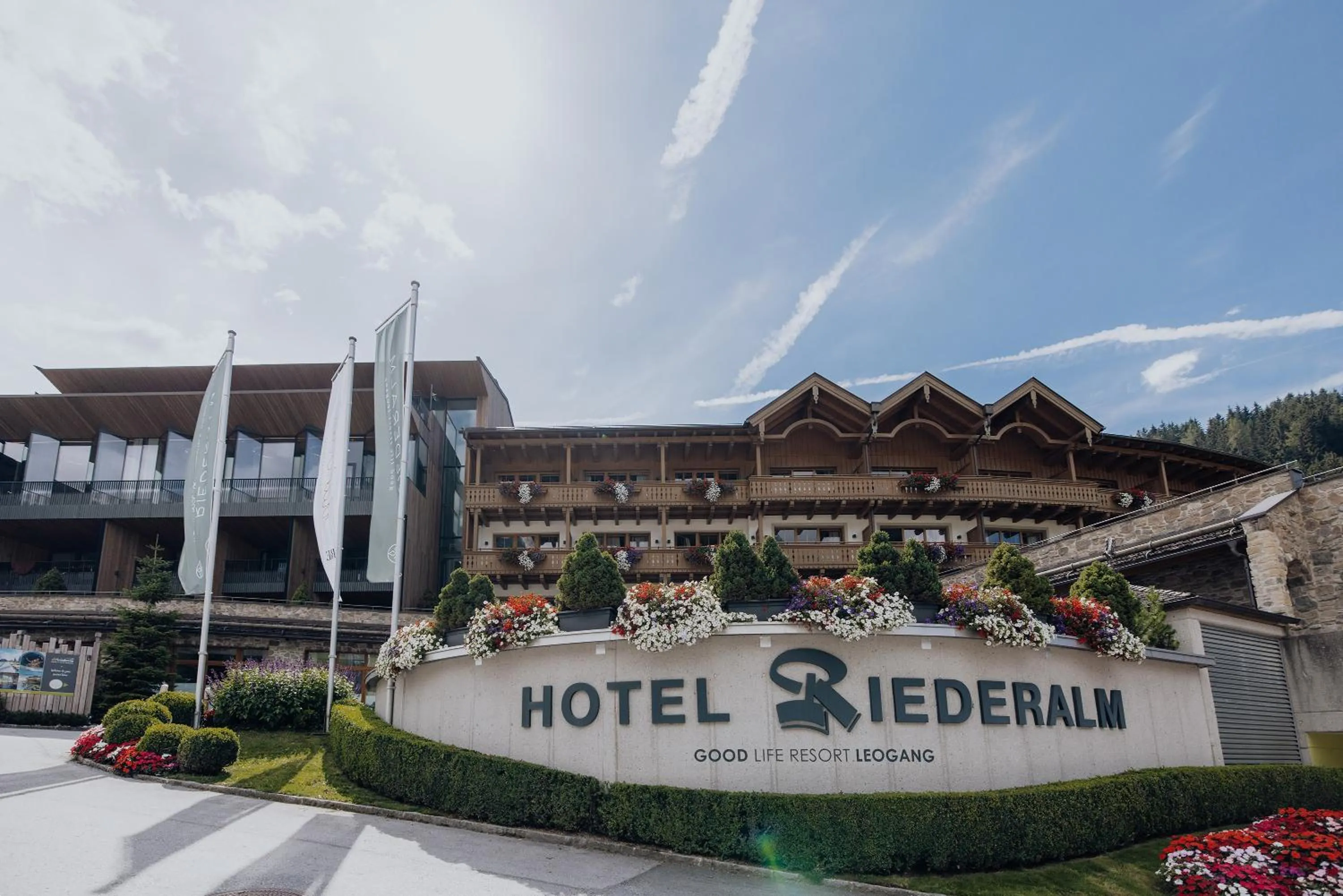 Property building in Hotel Riederalm