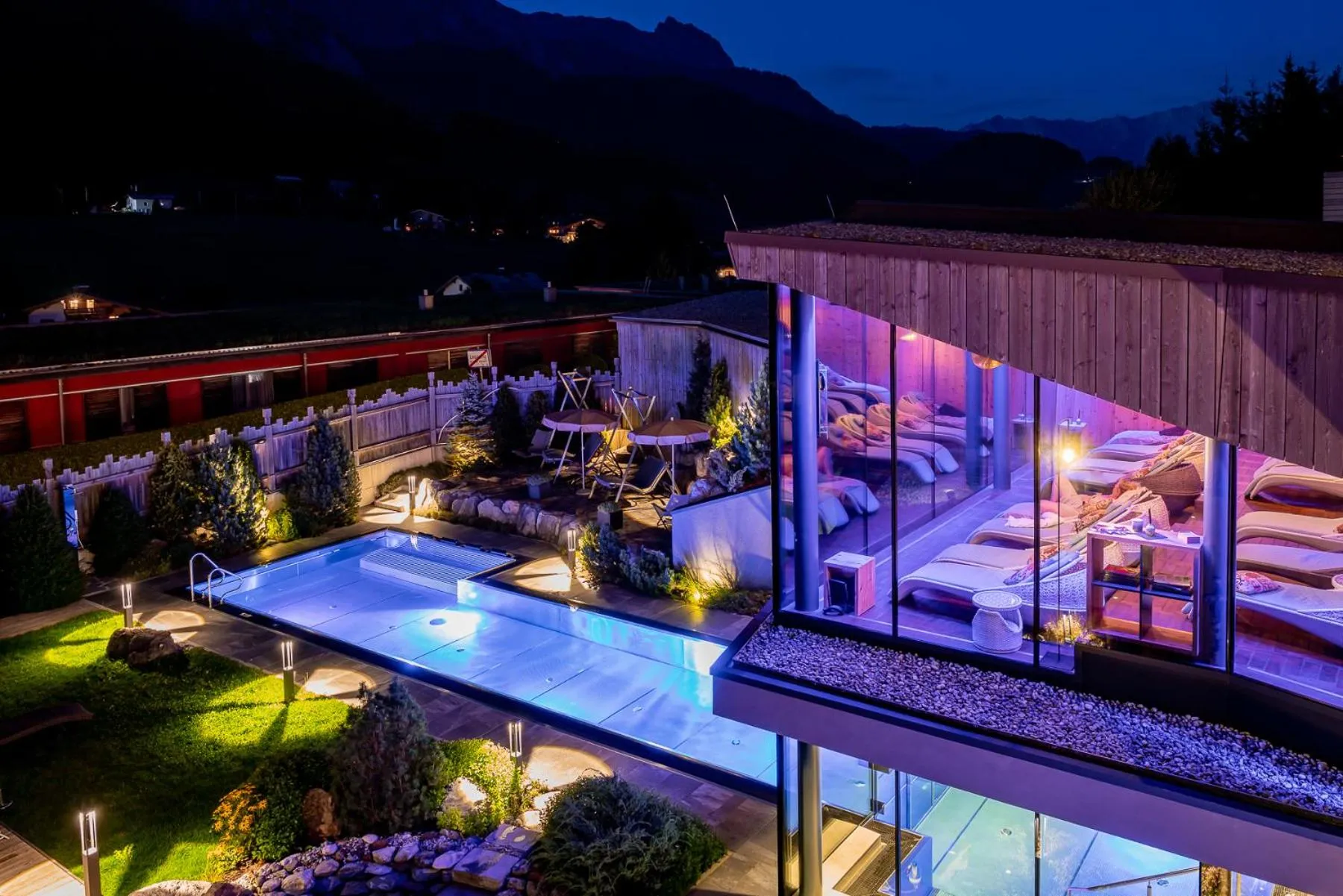 Night in Hotel Riederalm