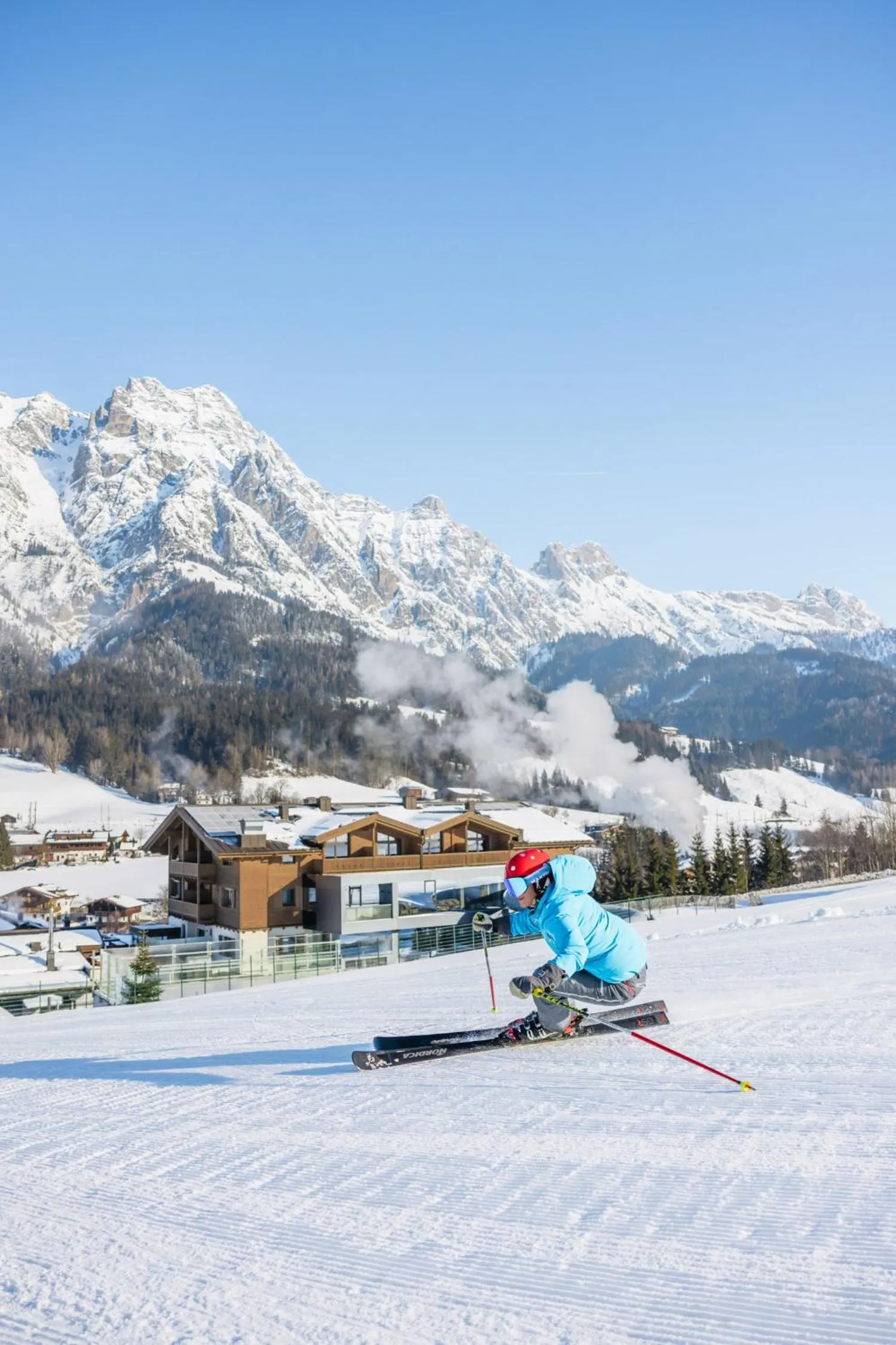 Property building in Hotel Riederalm