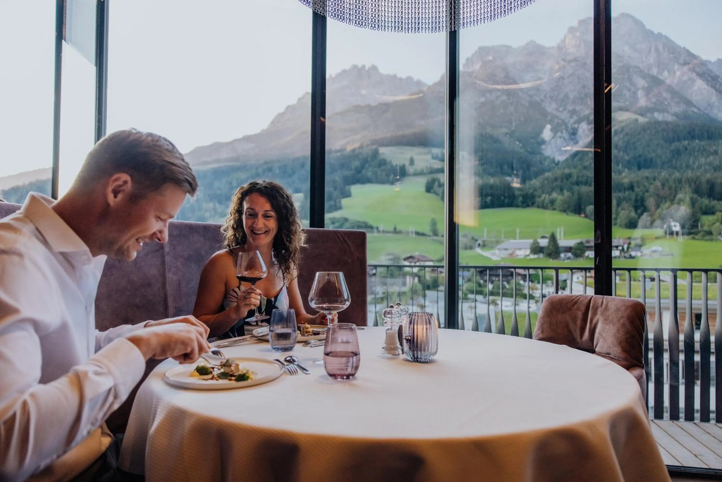 Restaurant/places to eat in Hotel Riederalm