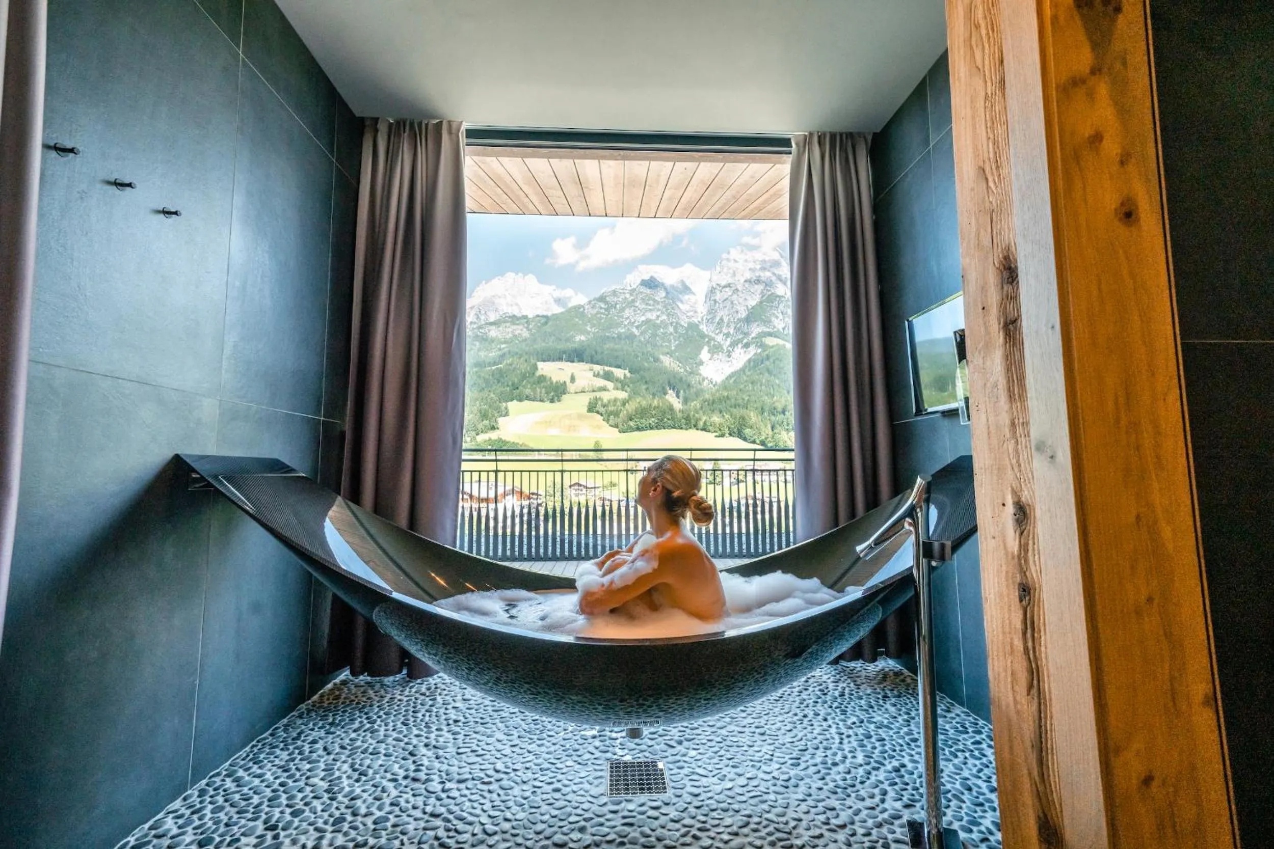 Bedroom in Hotel Riederalm