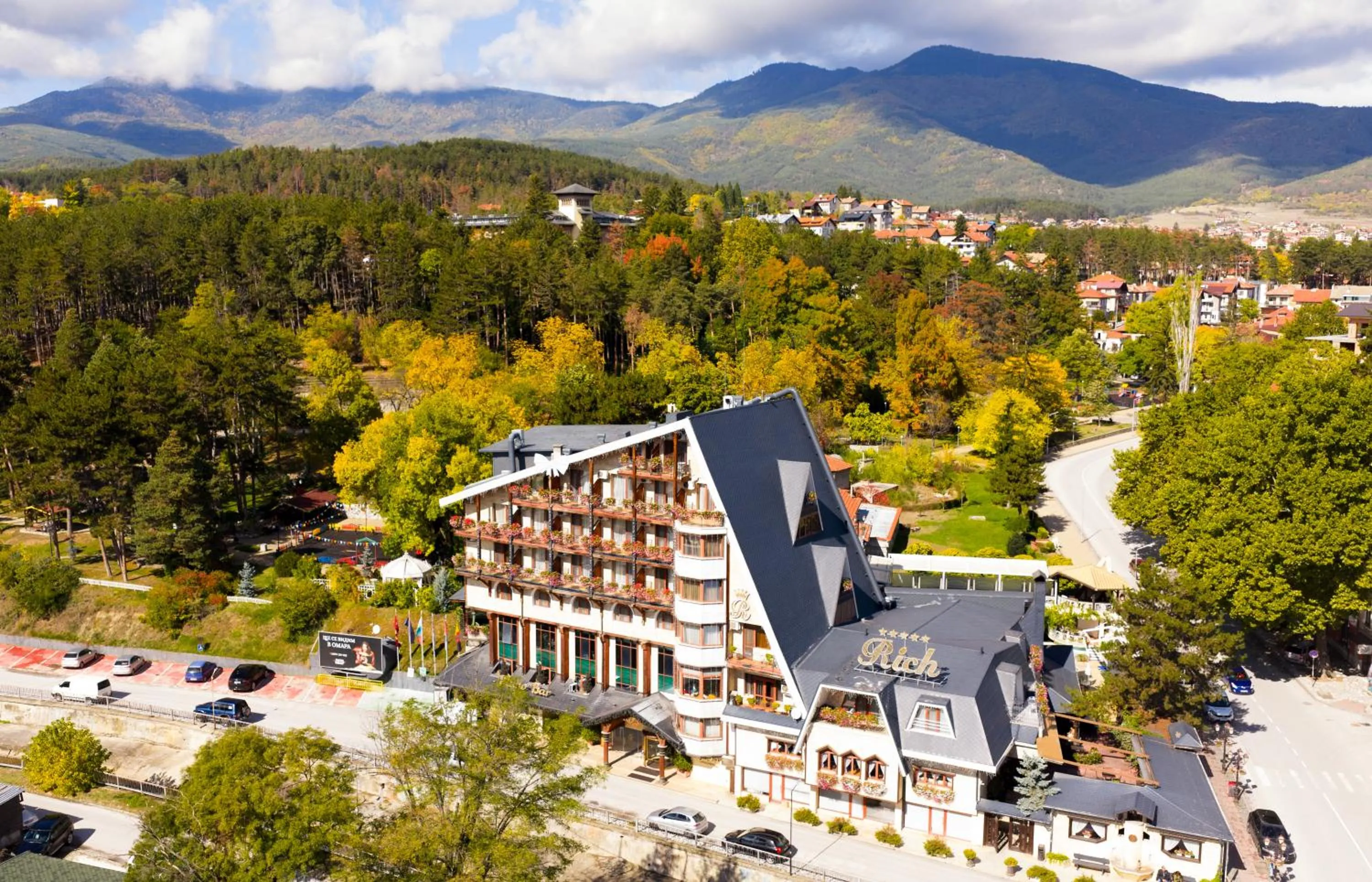 Property building in Spa Hotel Rich