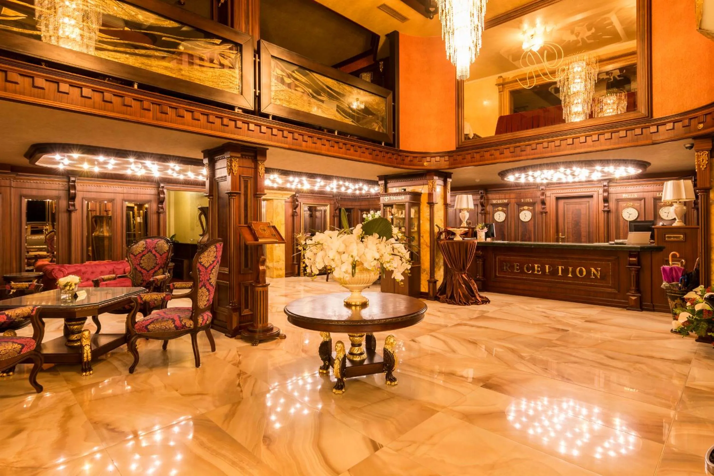 Lobby or reception in Spa Hotel Rich