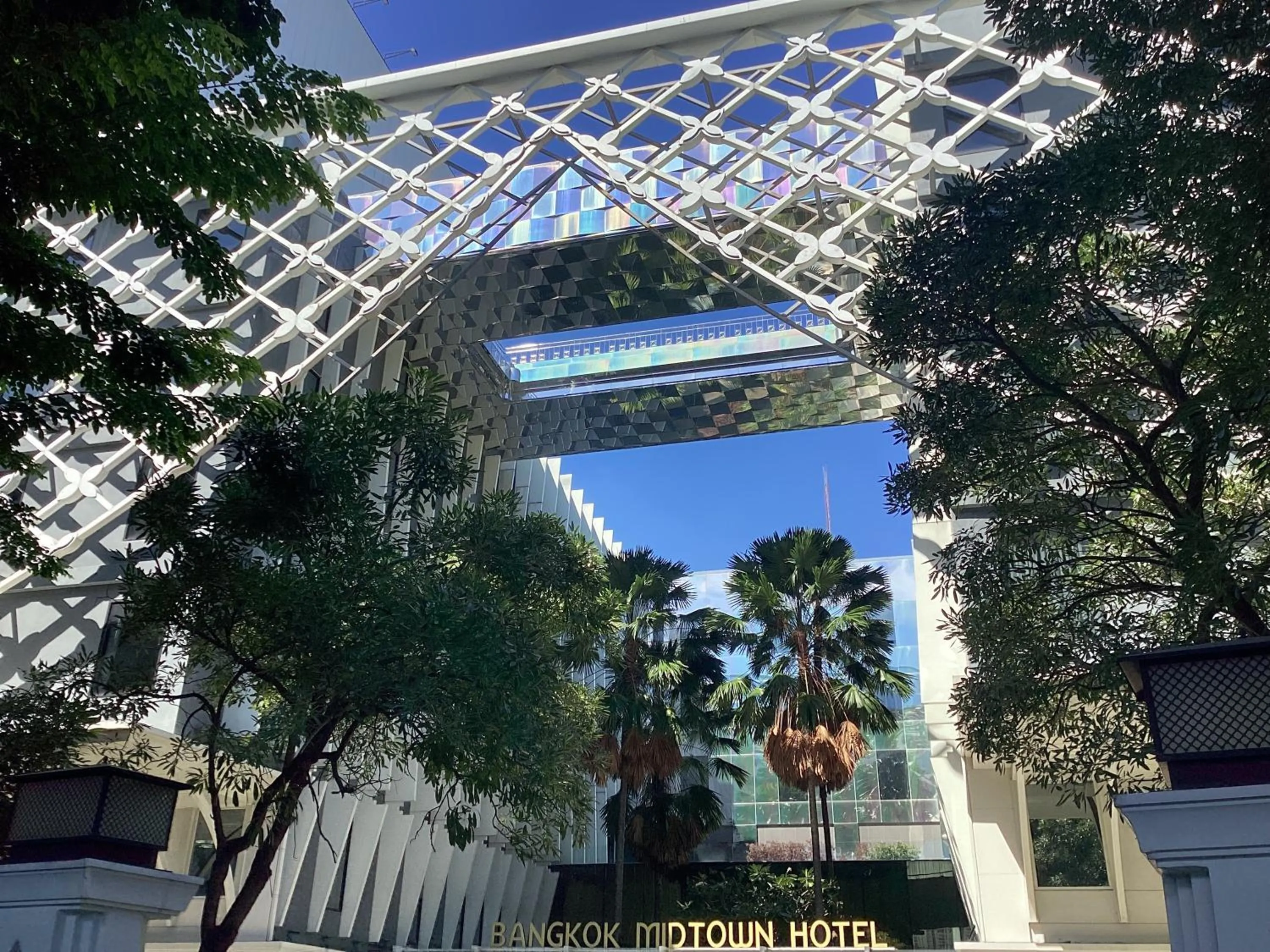 Bird's eye view in Bangkok Midtown Hotel