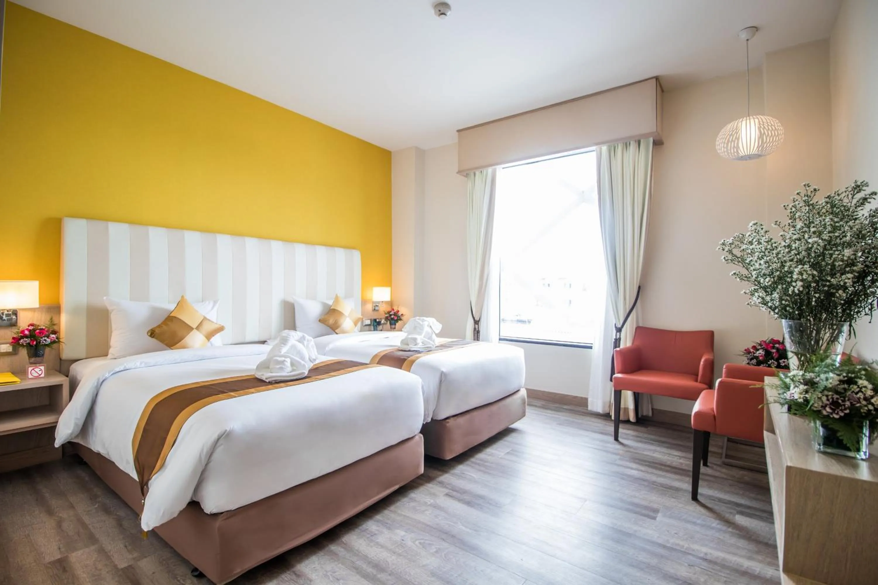 Bed in Bangkok Midtown Hotel