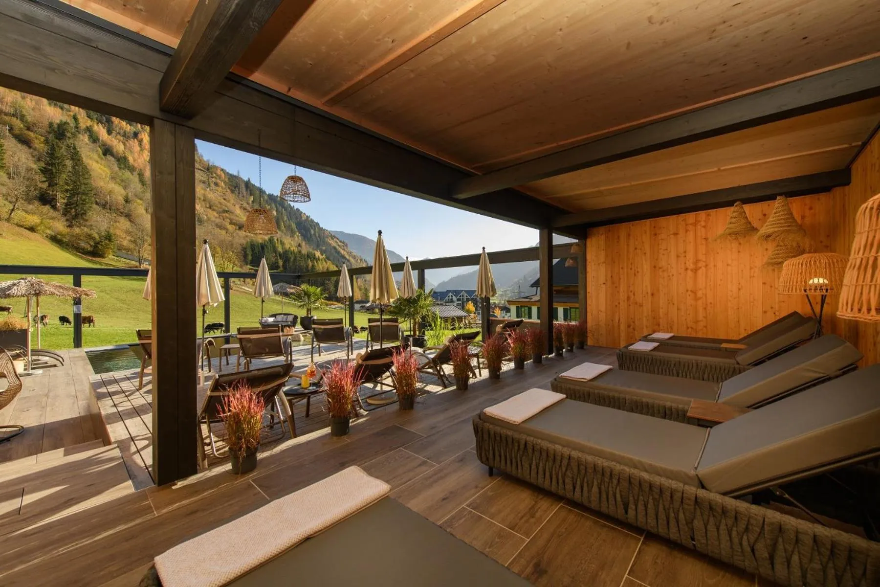 View (from property/room) in Aktivhotel Gasteiner Einkehr