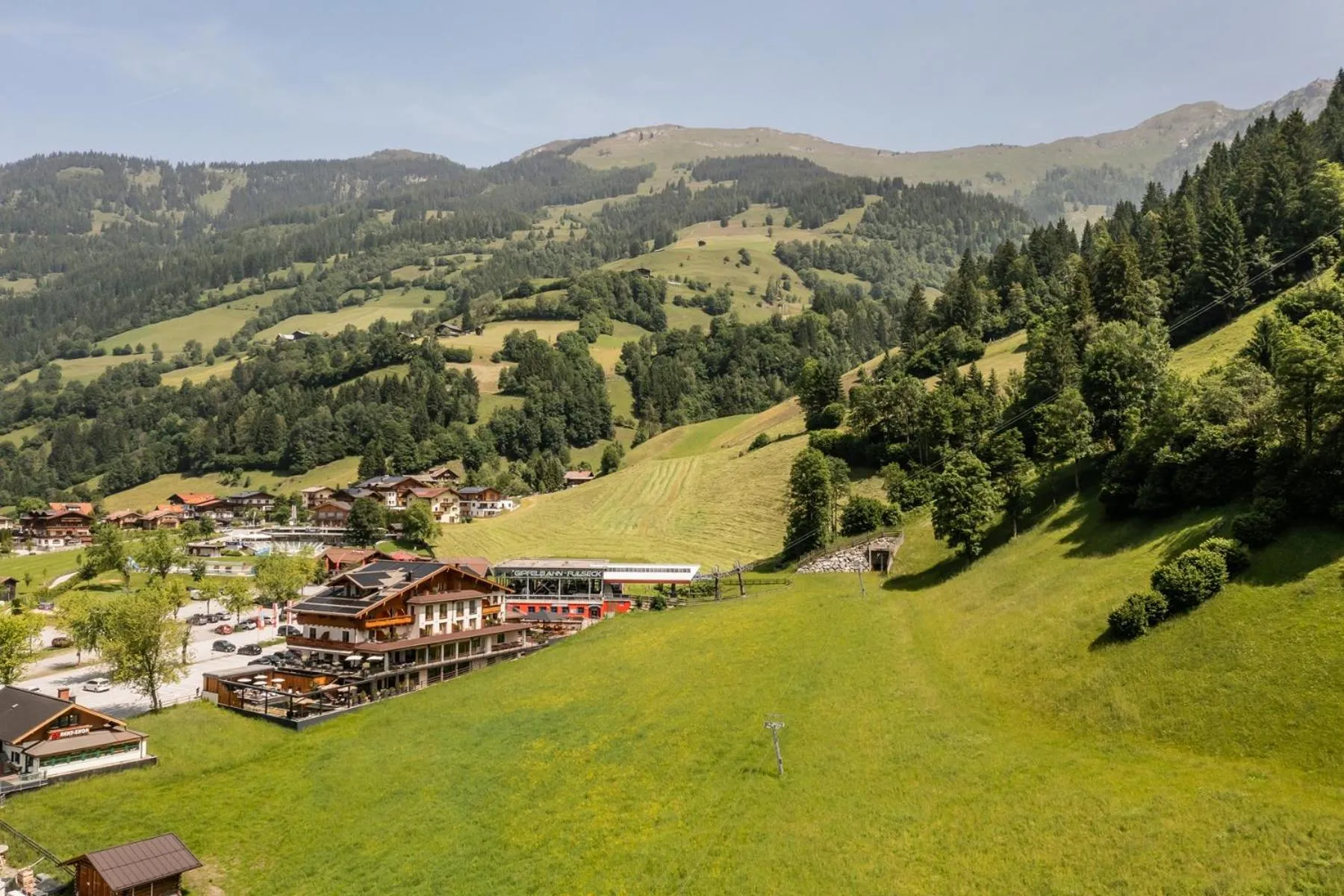 Bird's eye view in Aktivhotel Gasteiner Einkehr