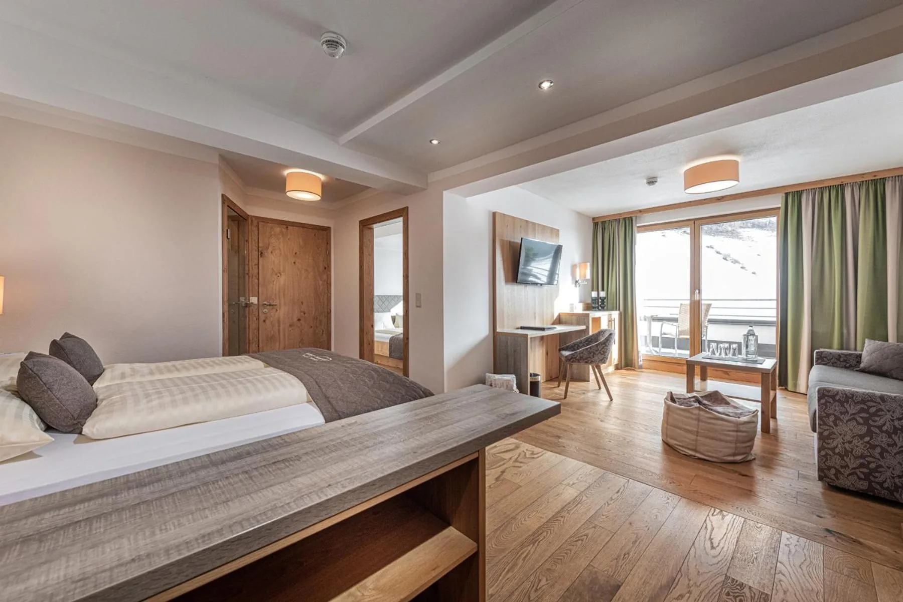 Photo of the whole room, Bed in Aktivhotel Gasteiner Einkehr