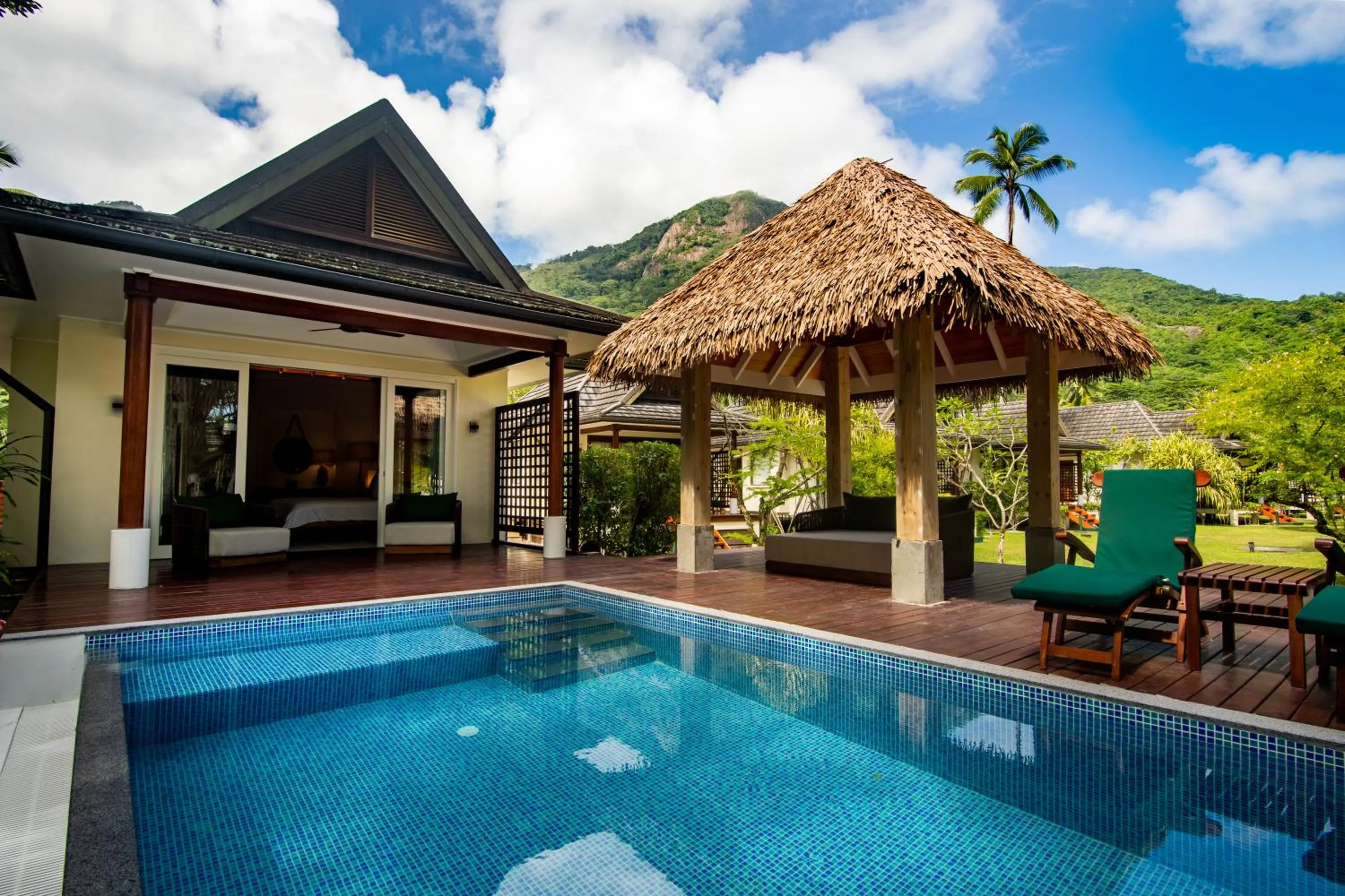 Property building in Hilton Seychelles Labriz Resort & Spa
