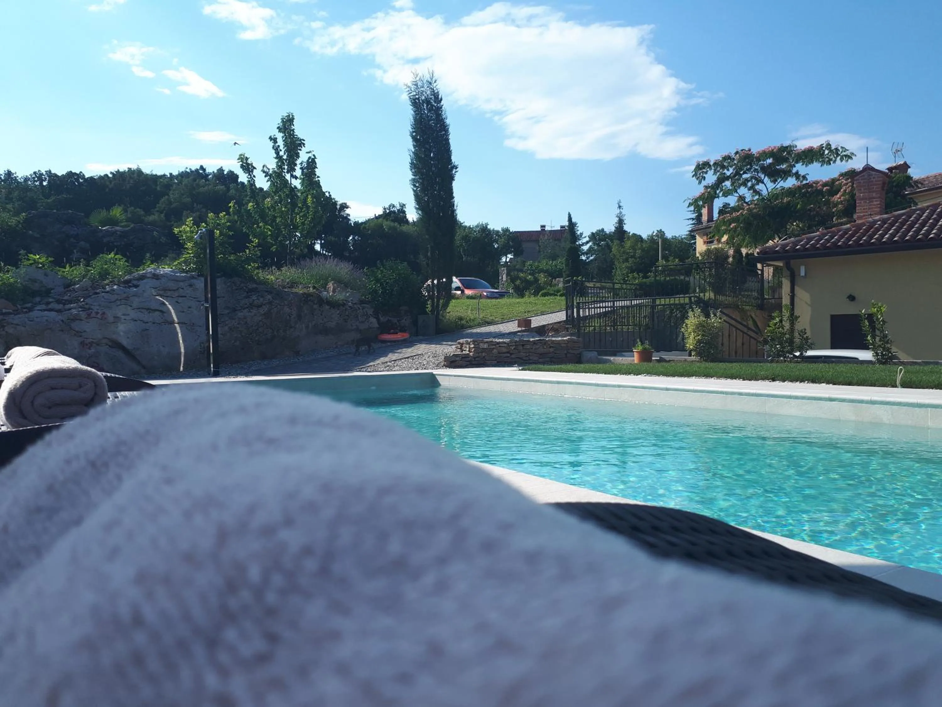 Swimming pool in Guest House Stancija Kovacici