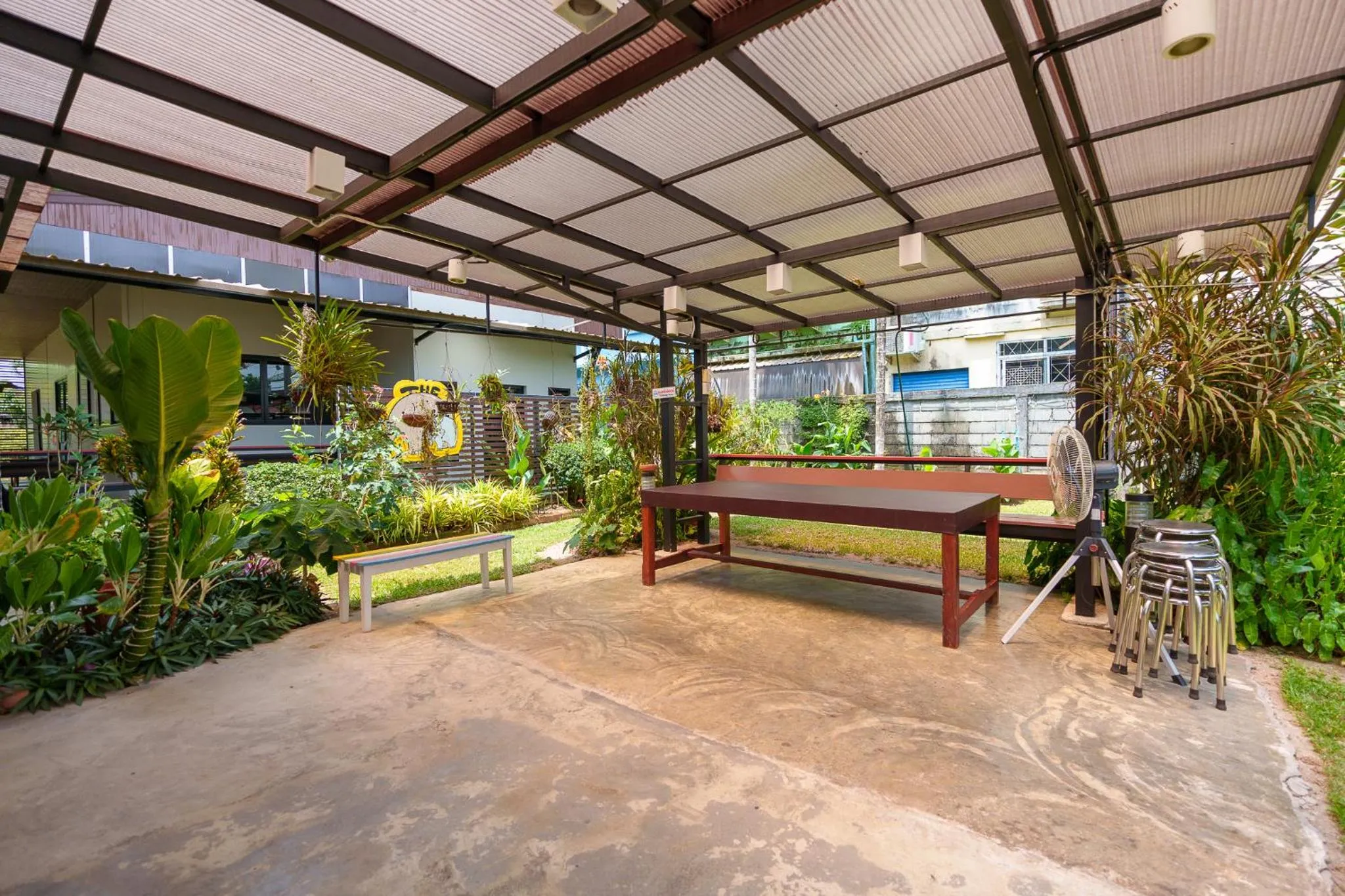 Garden view in The Ele Hotel Ranong - SHA Extra Plus