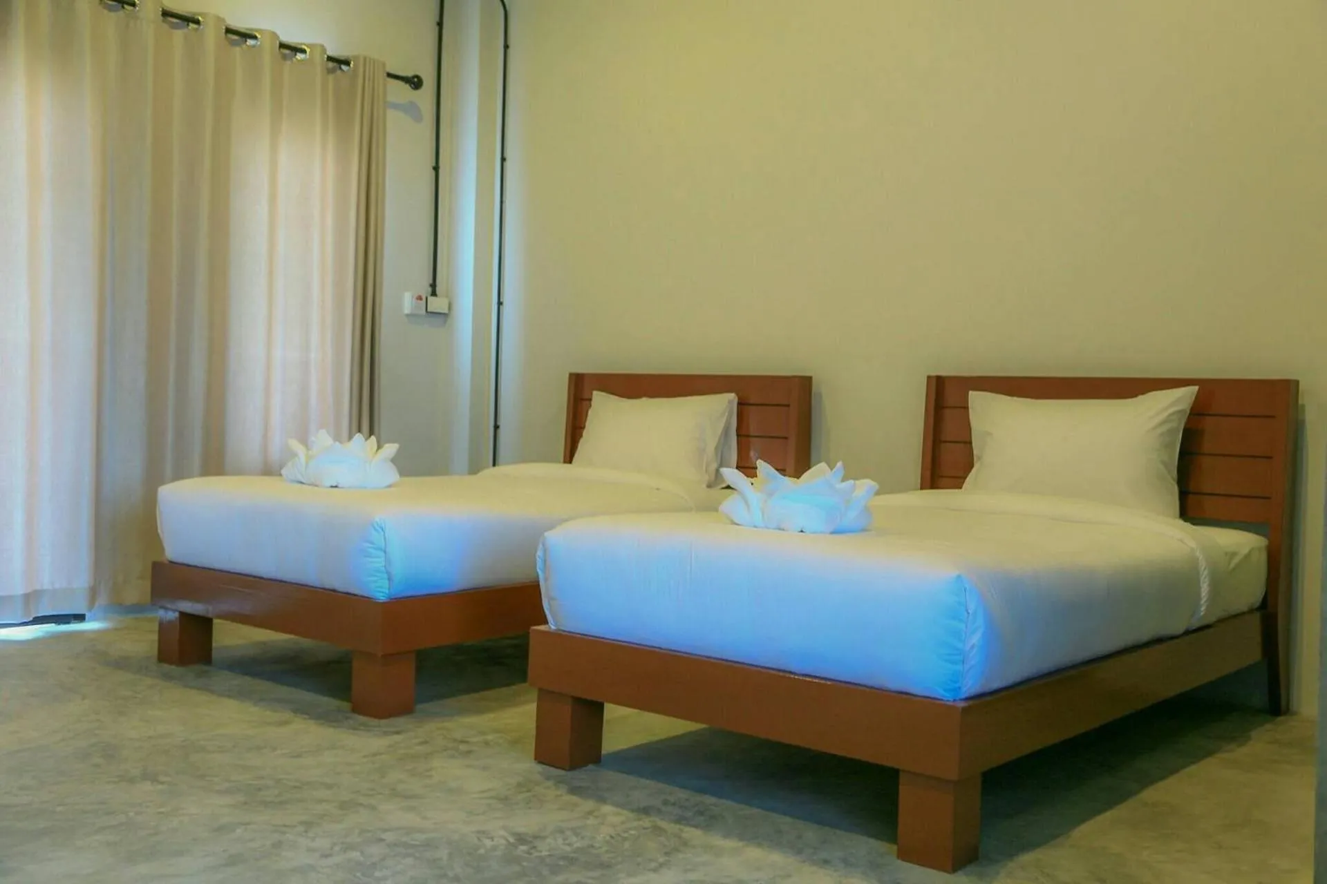 Bed in The Ele Hotel Ranong - SHA Extra Plus