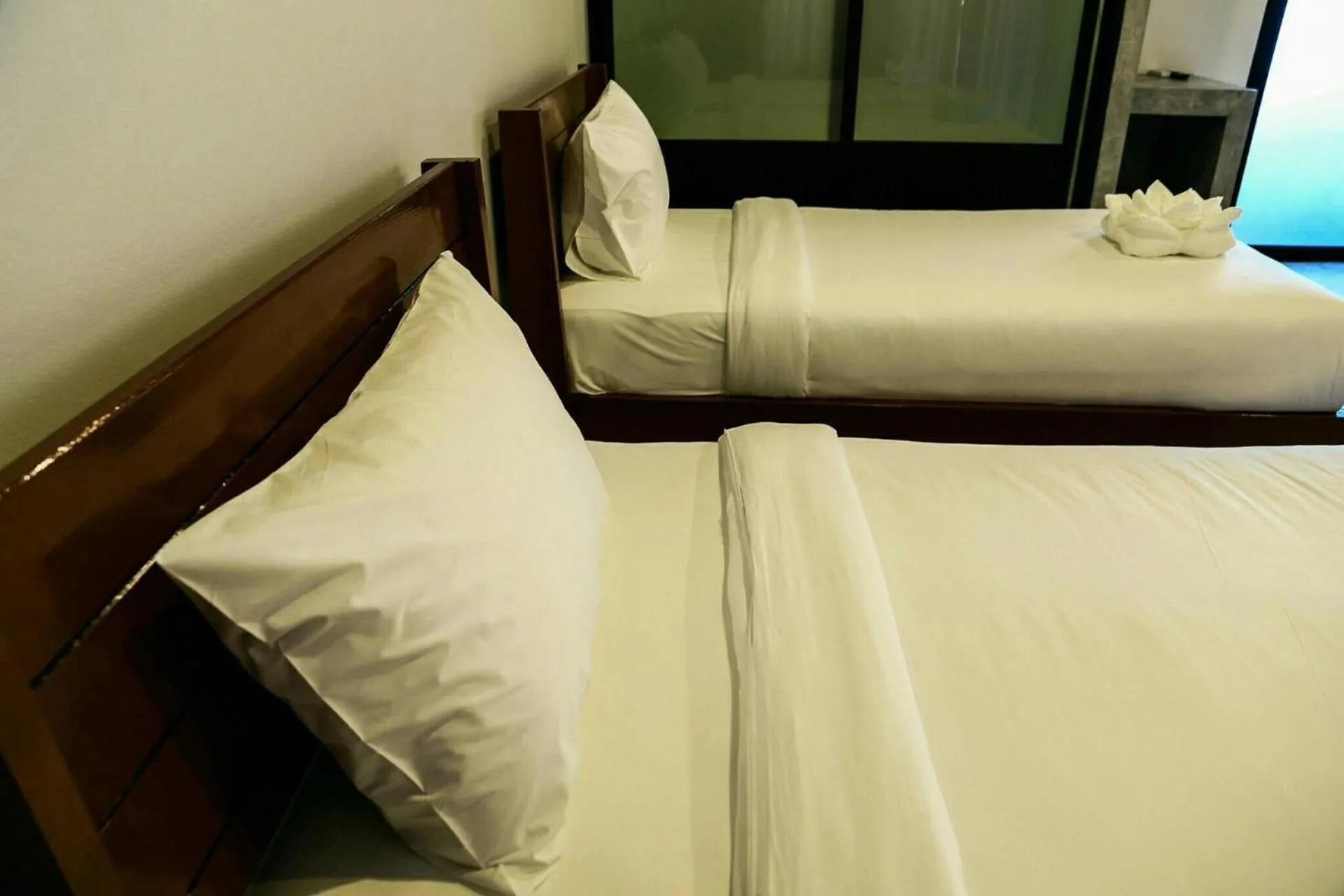 Bed in The Ele Hotel Ranong - SHA Extra Plus
