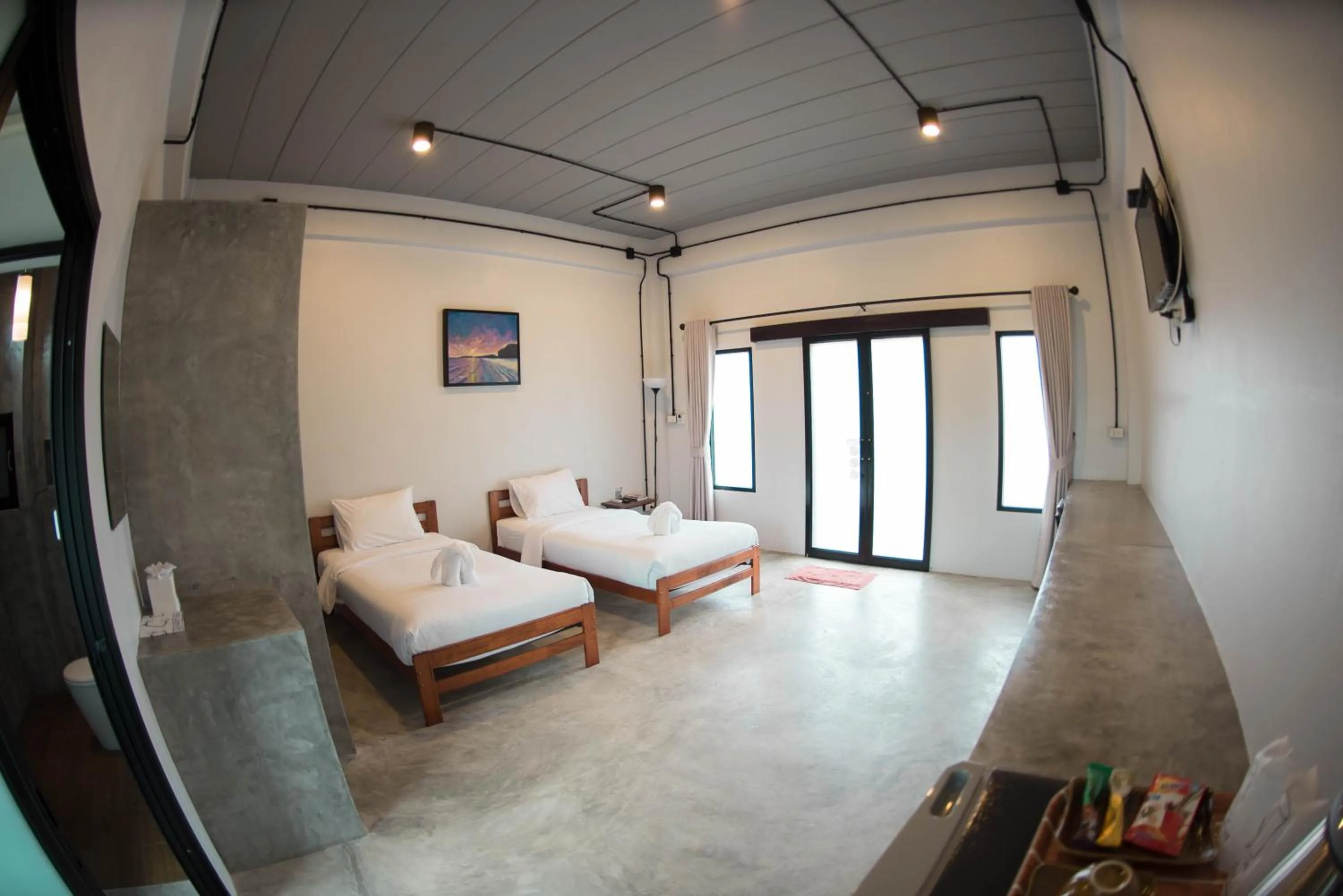 Bed in The Ele Hotel Ranong - SHA Extra Plus