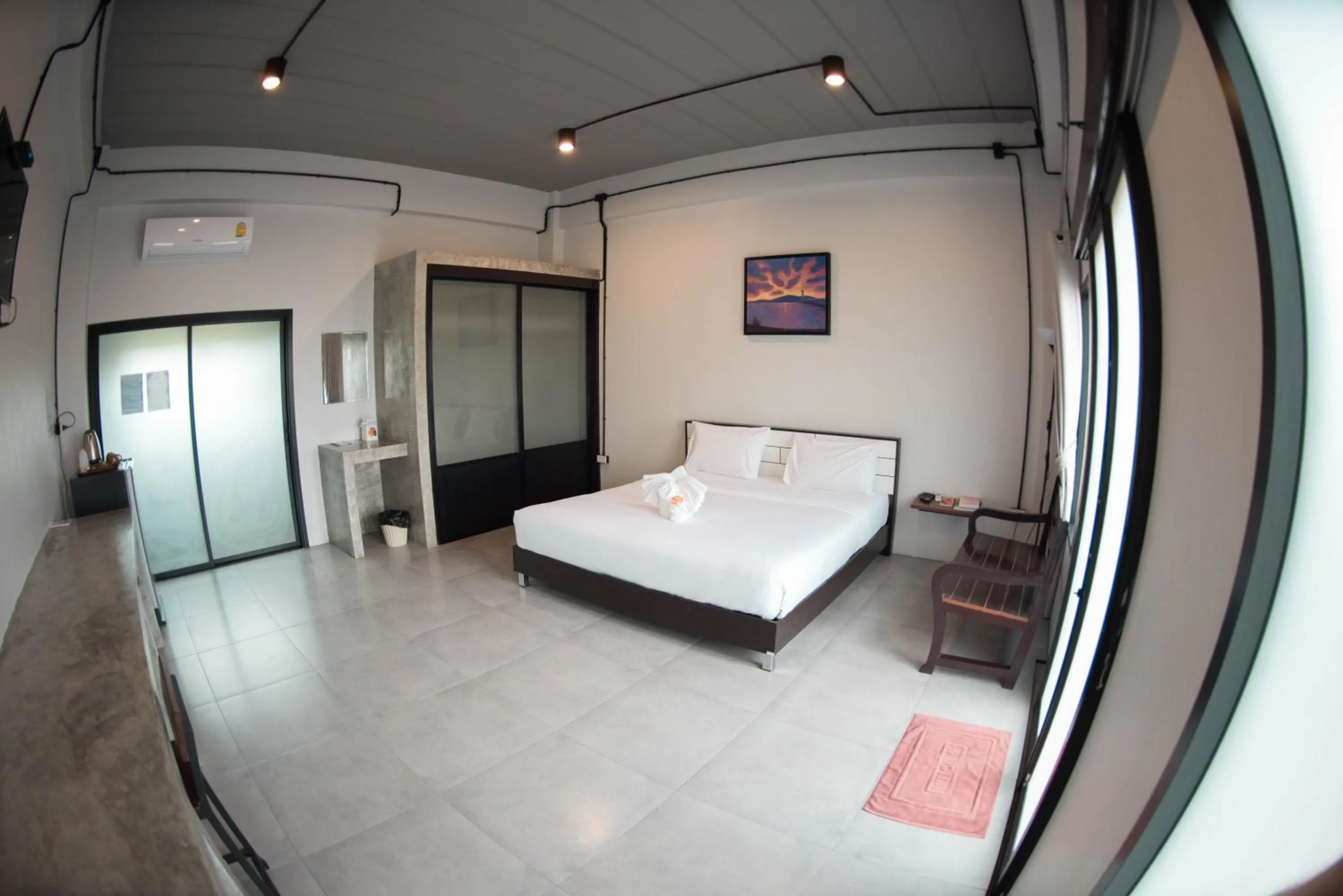 Bed in The Ele Hotel Ranong - SHA Extra Plus