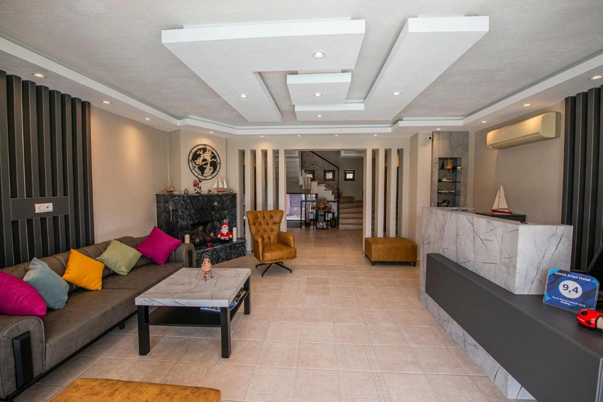 Lobby or reception in Gocek Arion Hotel