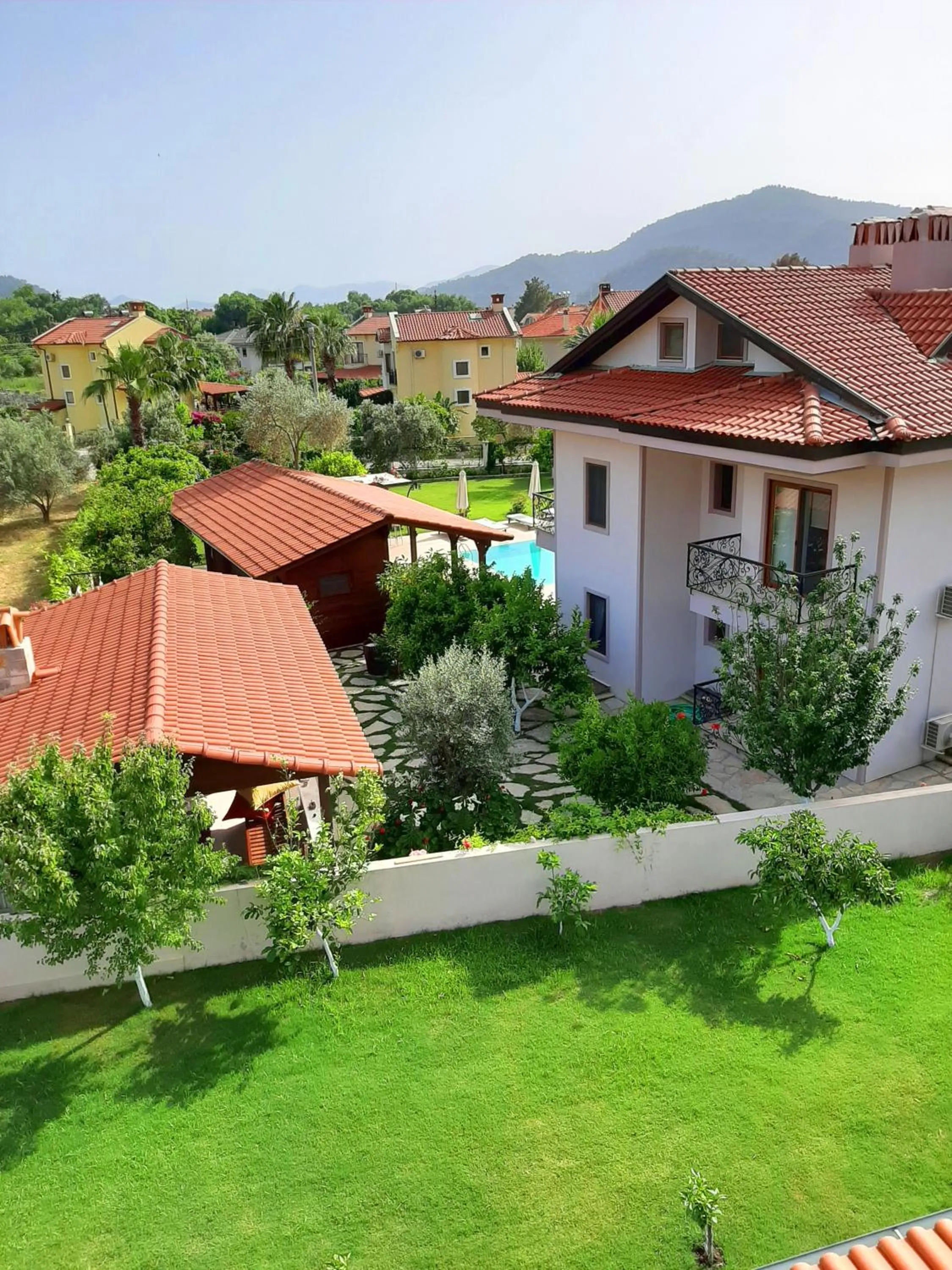 Garden view in Gocek Arion Hotel