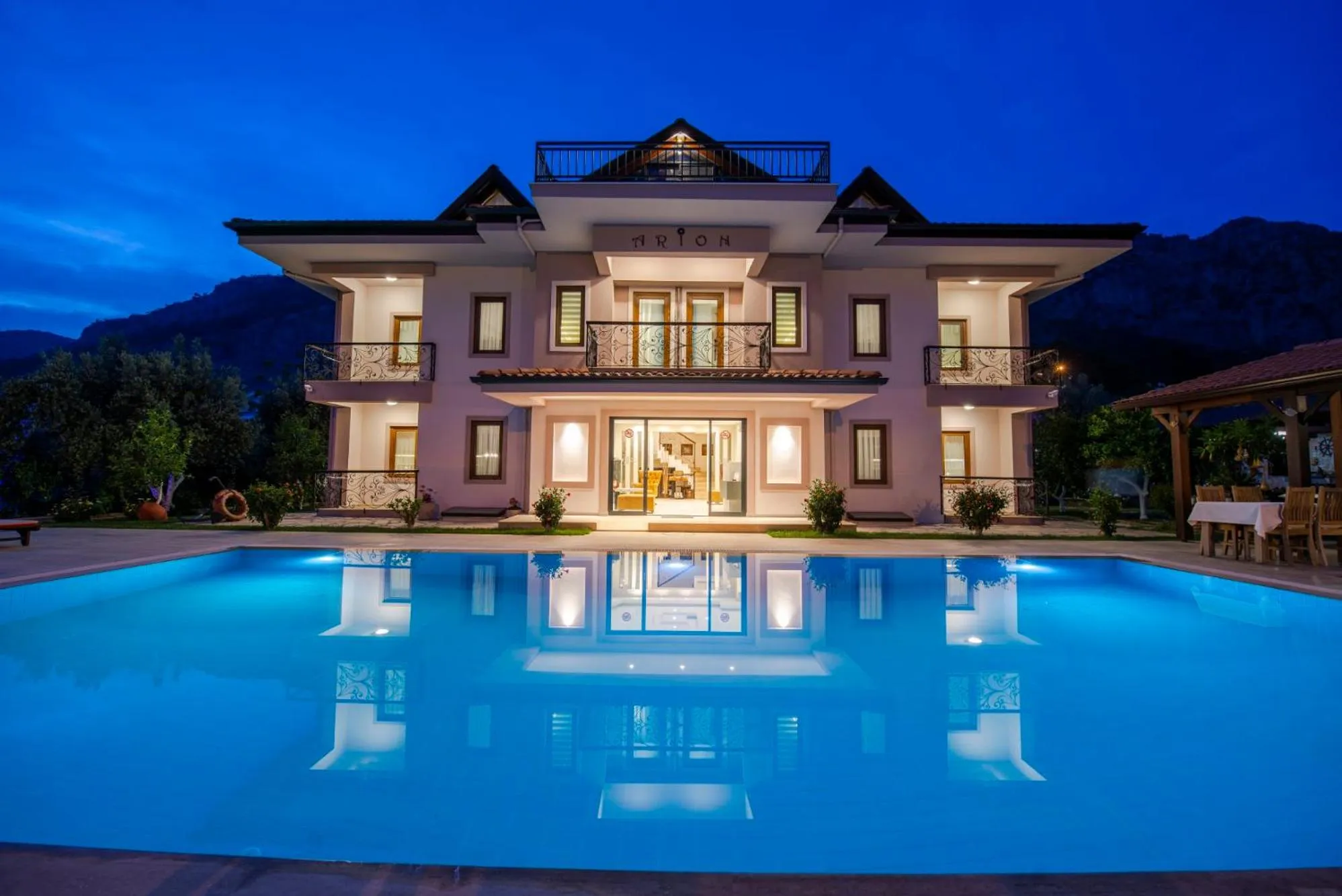 Swimming pool in Gocek Arion Hotel