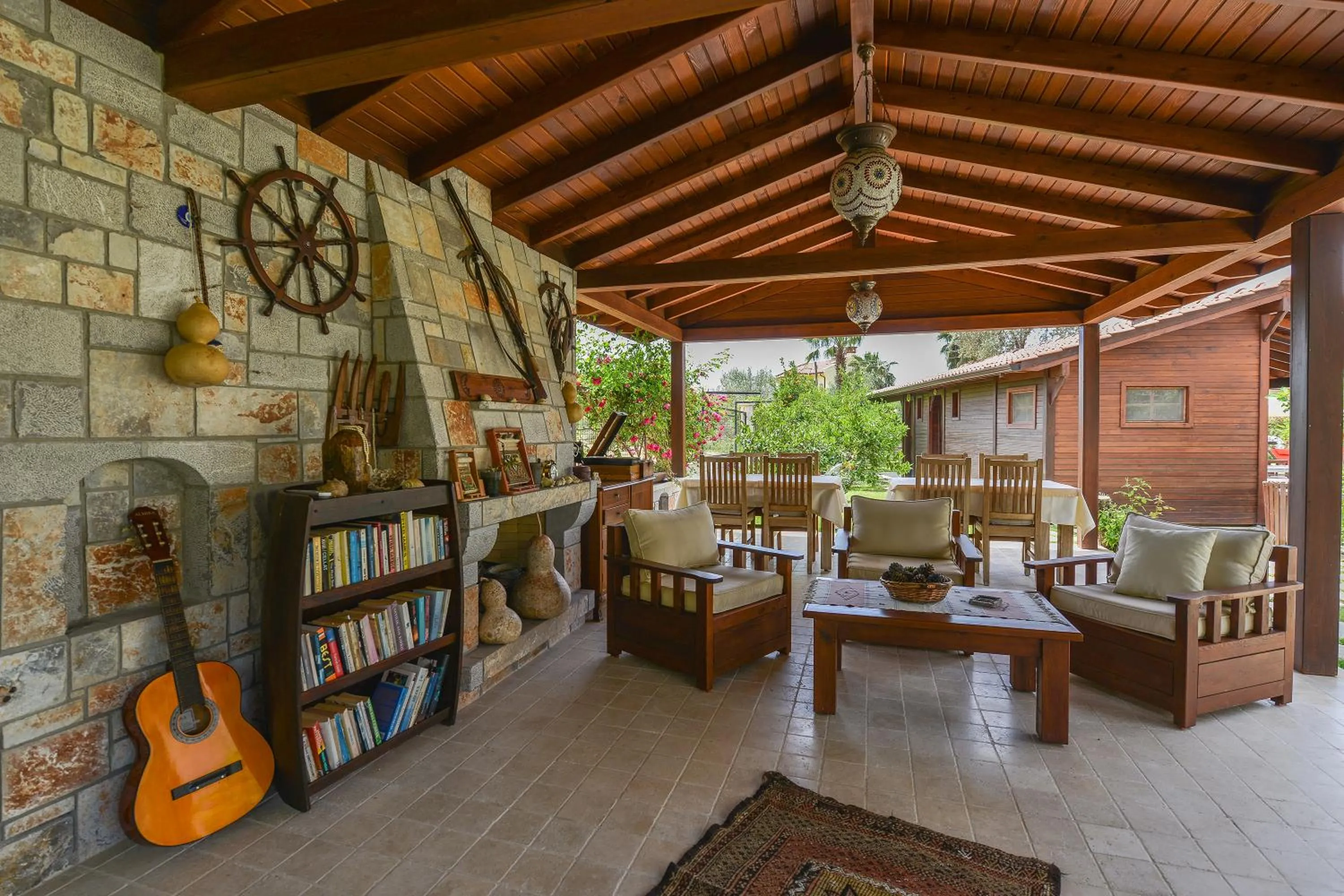 Library in Gocek Arion Hotel