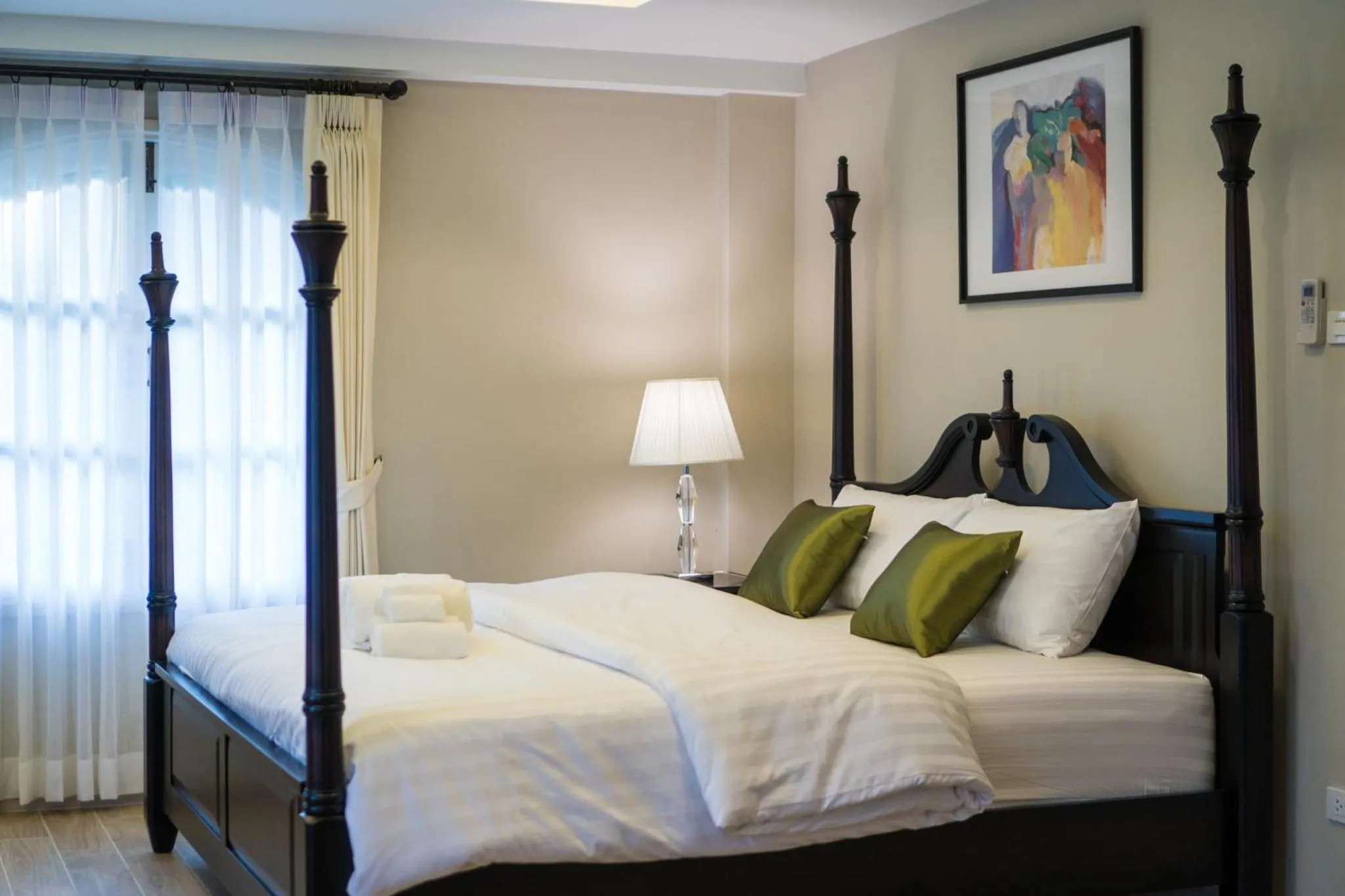 Bed in Merchant House Chiangmai