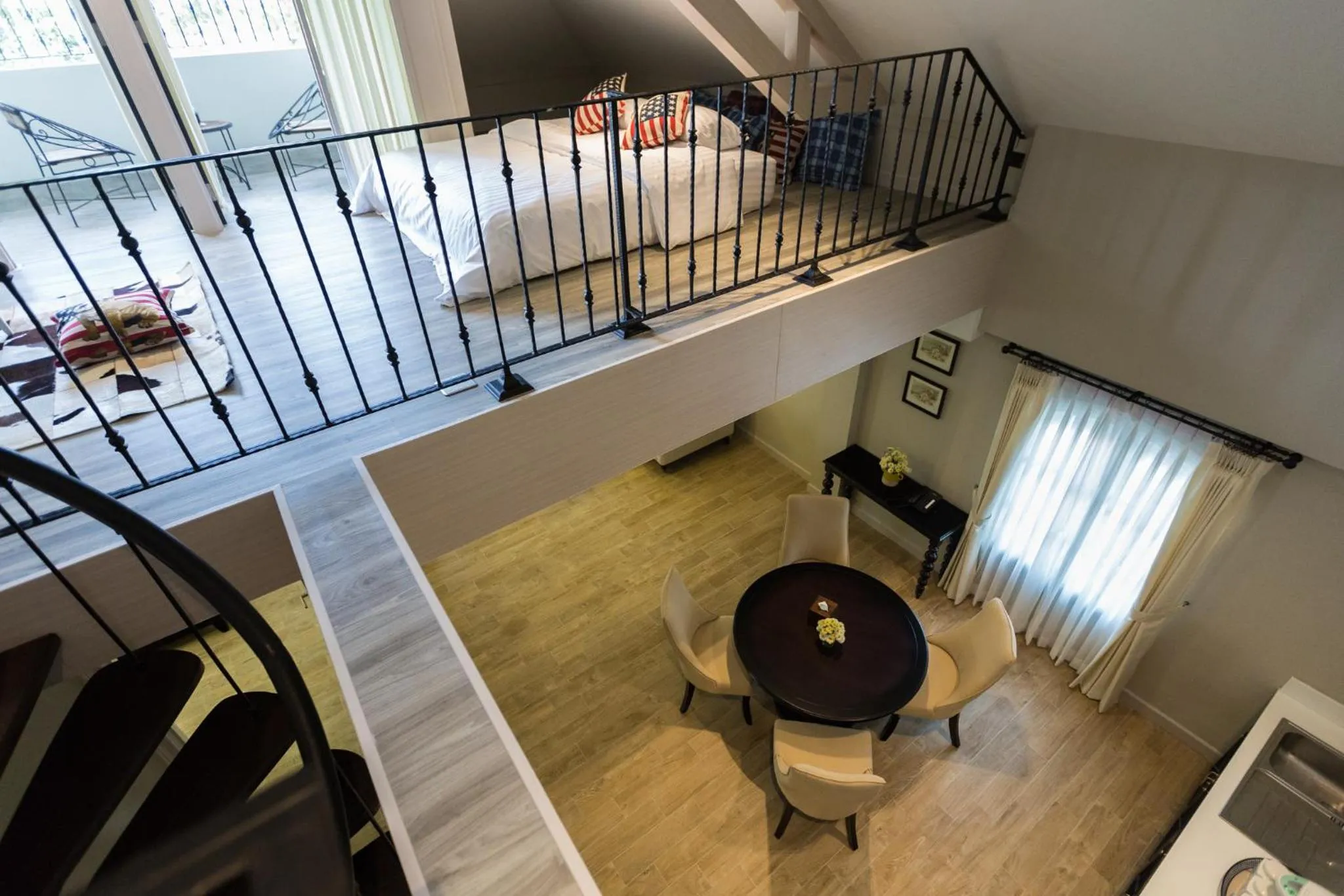 Living room in Merchant House Chiangmai