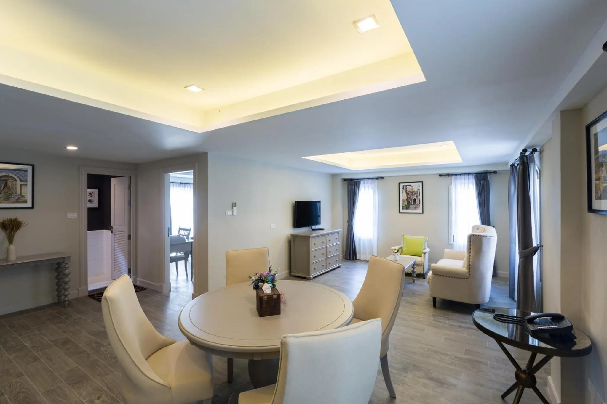 Living room in Merchant House Chiangmai