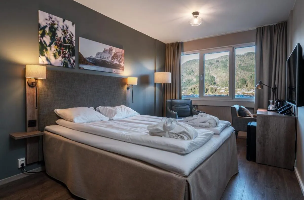 Bed in Førde Hotel - Unike Hoteller