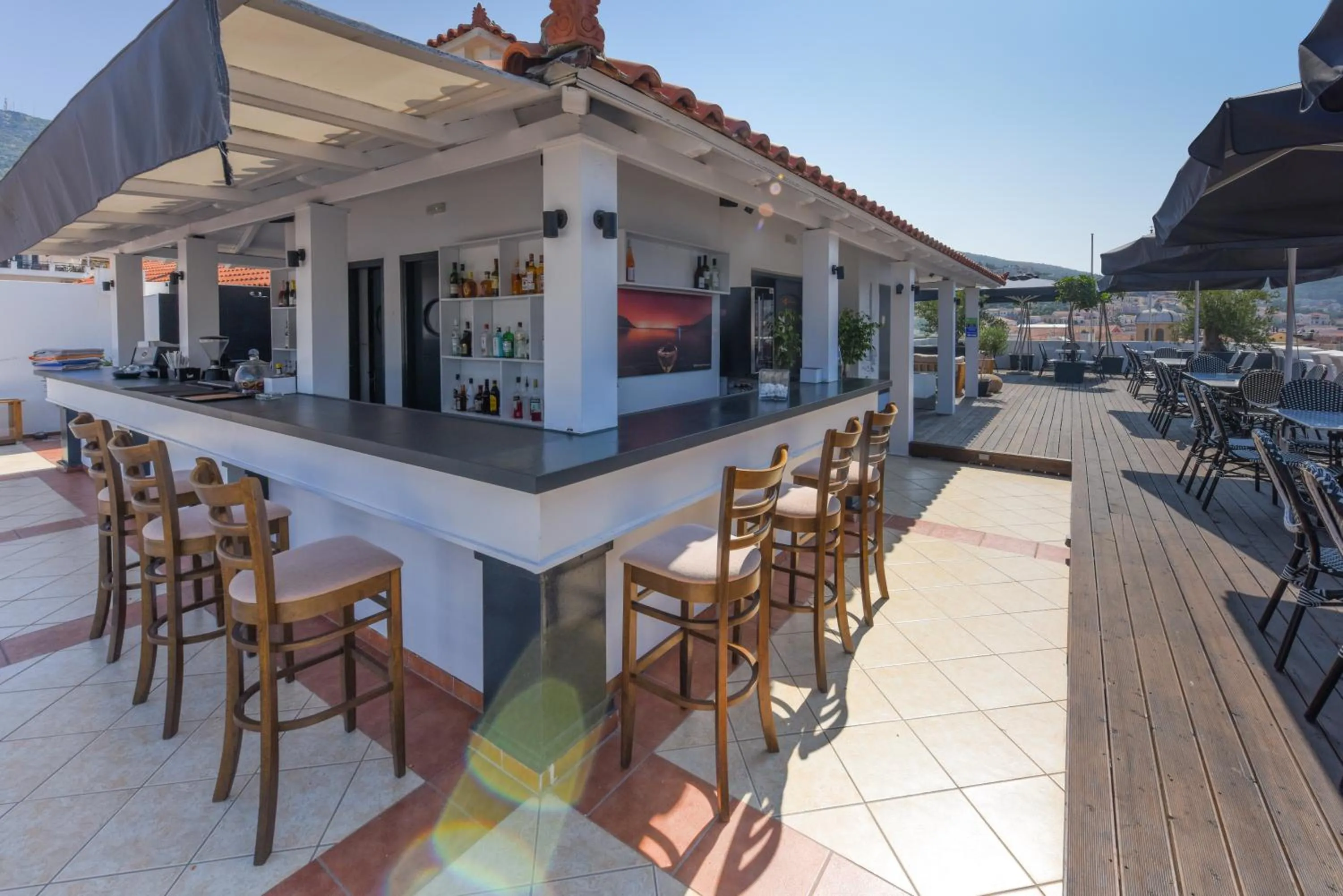 Property building in Samos Hotel